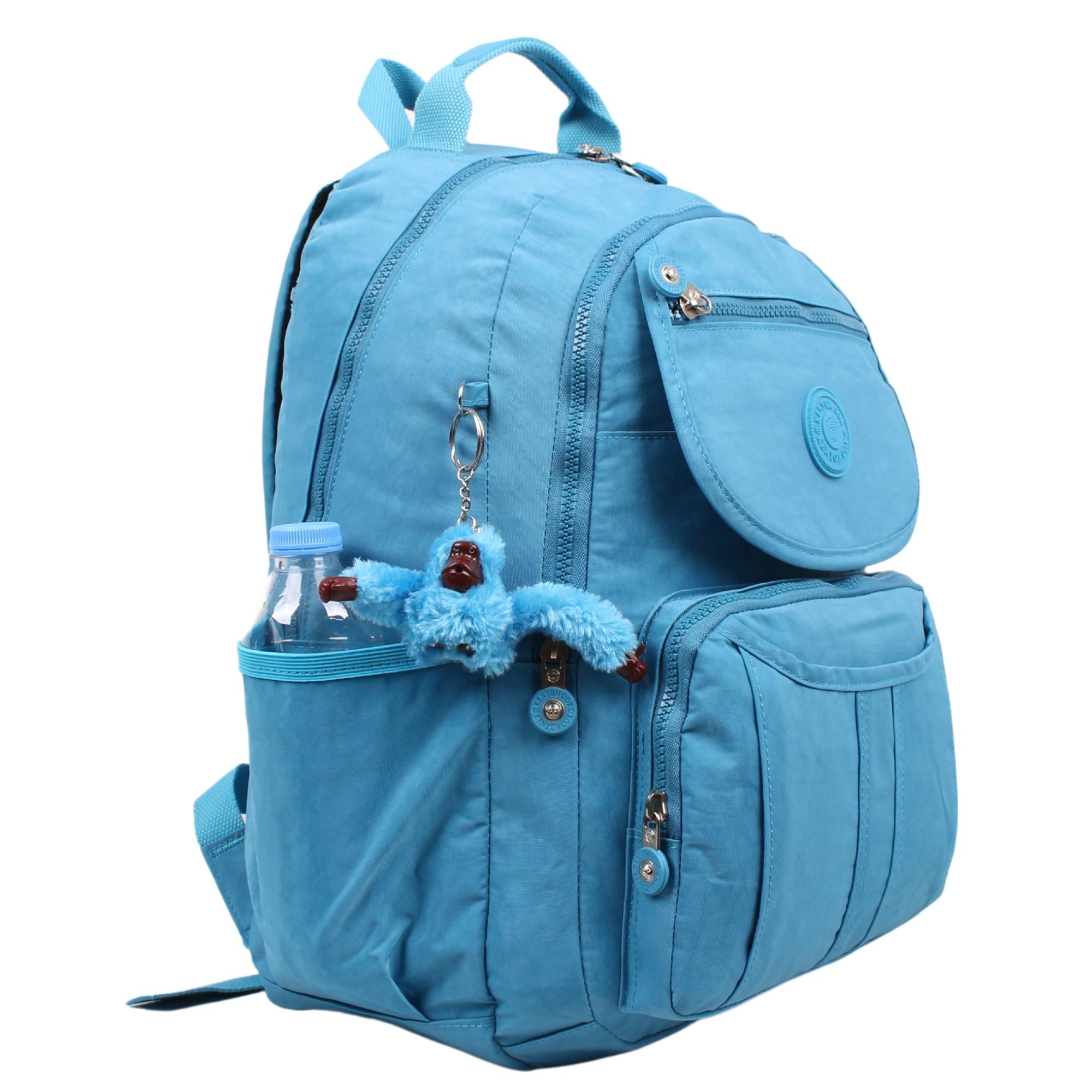 Kenyon Cox 8860 Mavi Unisex Klınkır Maymunlu Günlük ve Okul Sırt Çantası