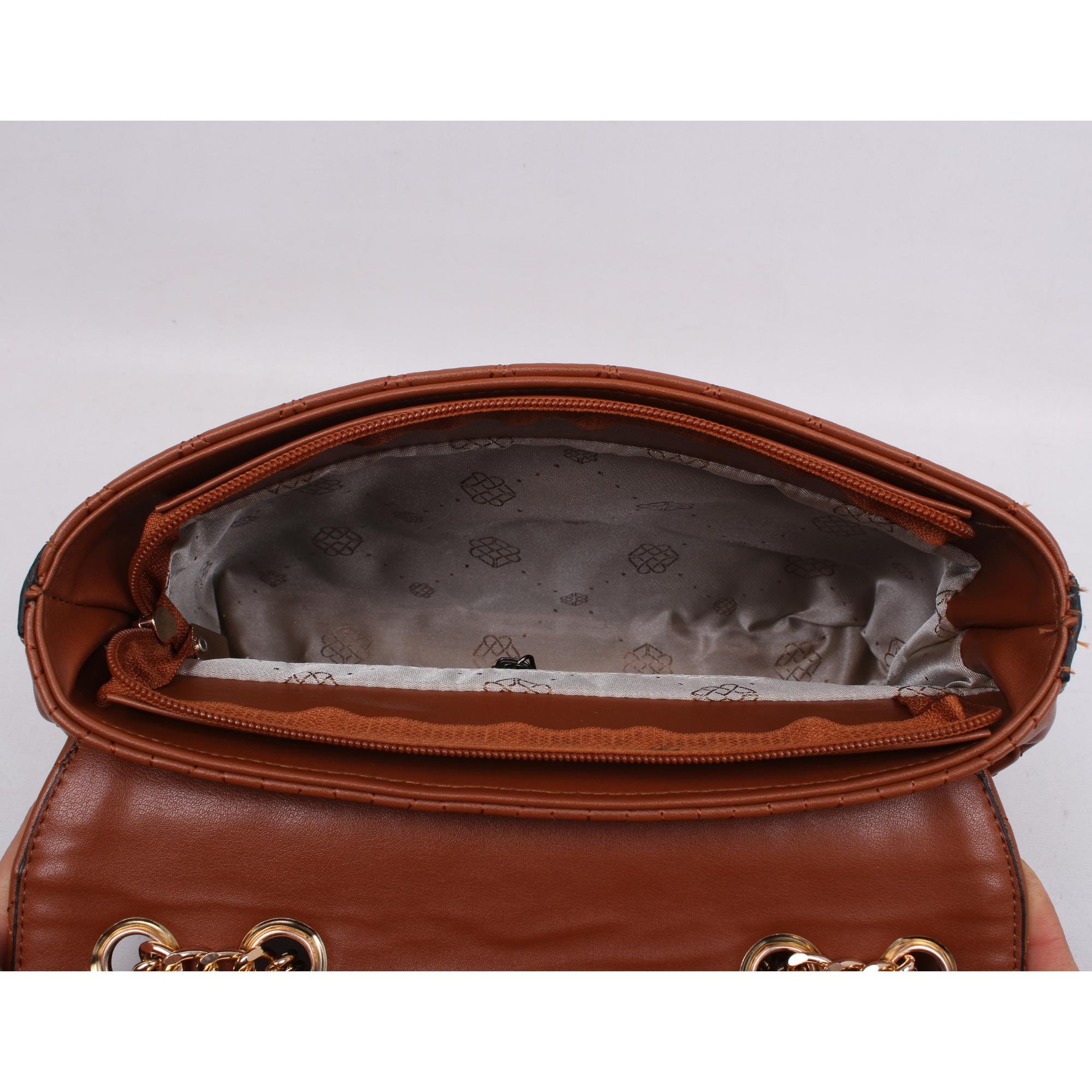 Bagacar MT1378 Taba Bayan Kapitone Çapraz Omuz Çantası