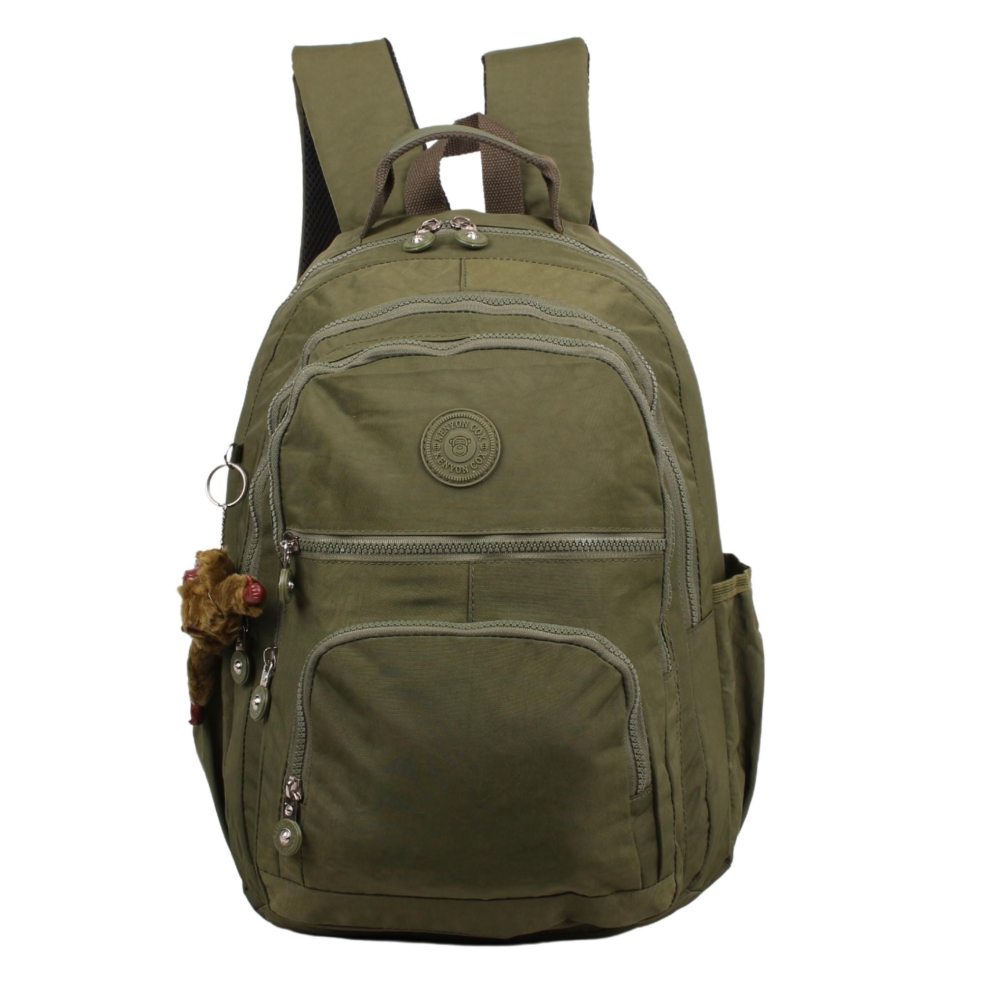 Kenyon Cox 8862 Yeşil Unisex Klinkır Kumaş Sırt Çantası