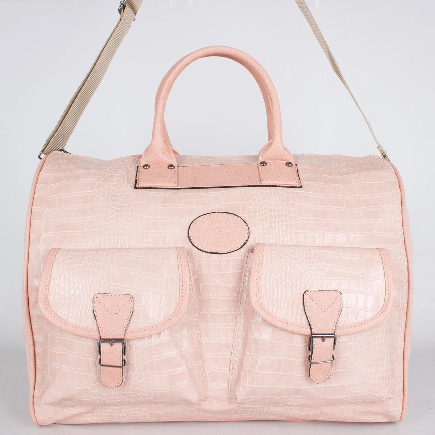 Bagacar Geniş El Bavulu ve Seyahat Çantası Pudra