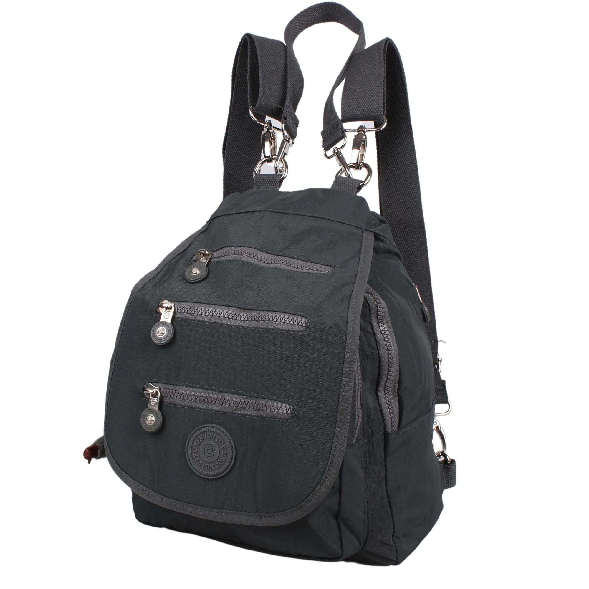 Kenyon Cox 8601 Gri Unisex Klınkır Maymunlu Günlük Kol ve Sırt Çantası