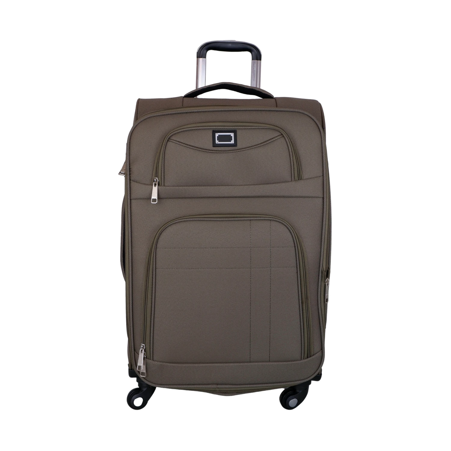 Bagacar Ultra Hafif Körüklü Kumaş Orta Boy Valiz Haki