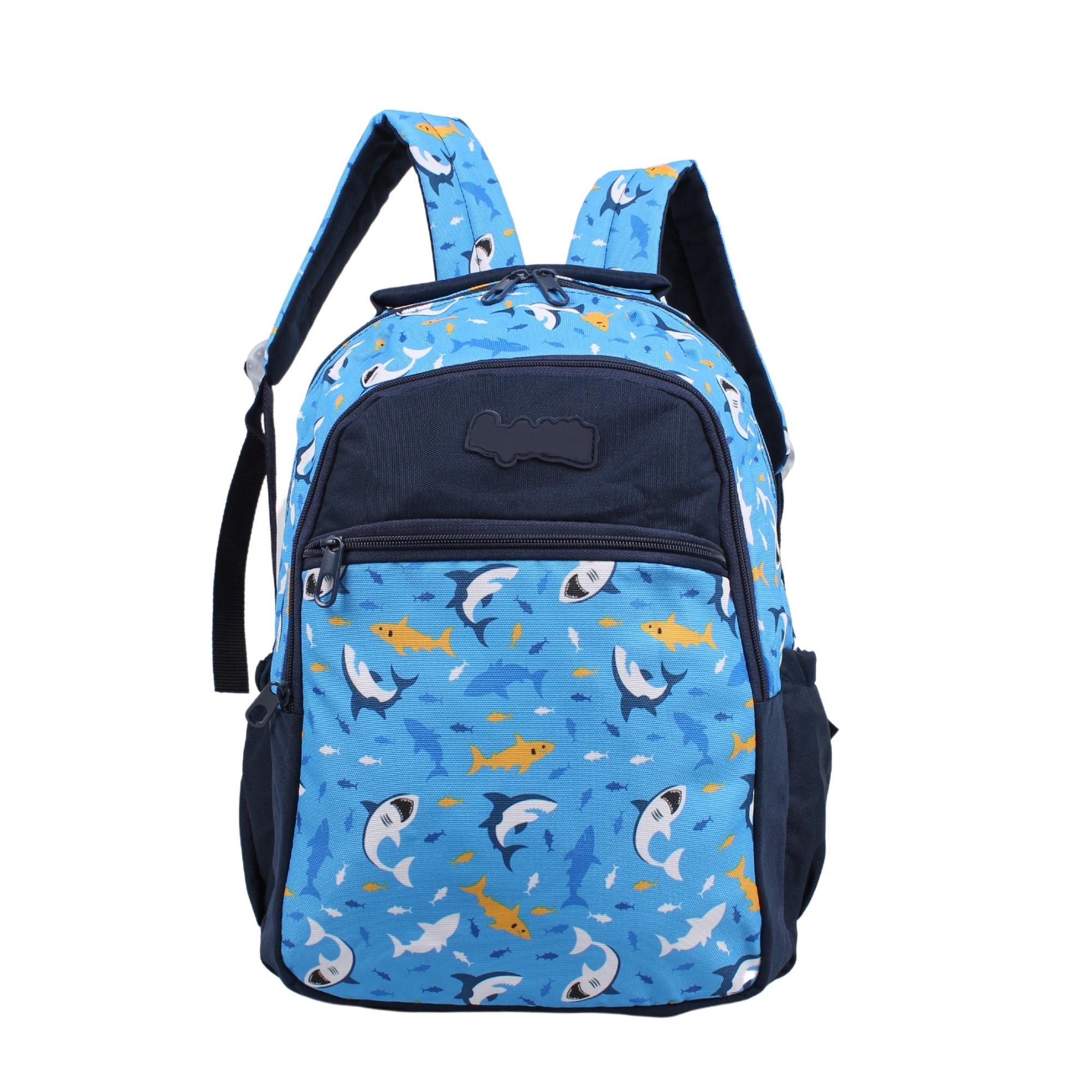 Bagacar Kids Erkek Mavi Köpekli Model Kalemlikli Sırt Çantası