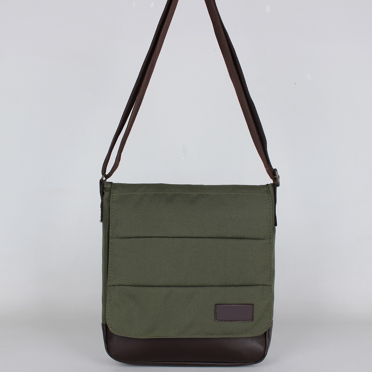 Bagacar Yeşil Unisex 13" 14" Laptop Mac Air Postacı Çantası