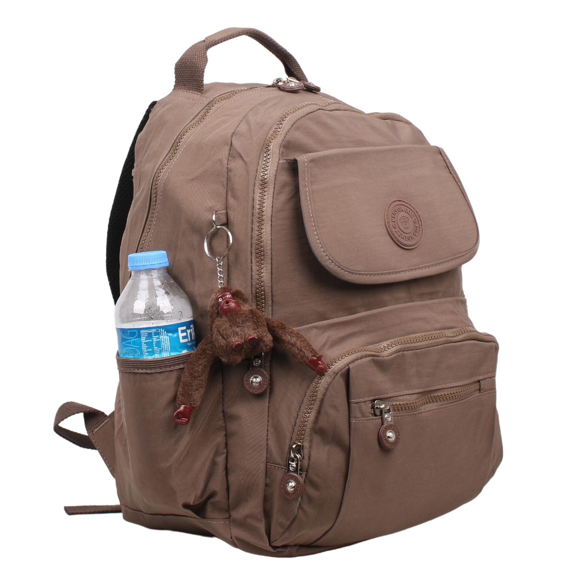 Bagacar Kenyon Cox 8866 Vizon Unisex Klinkır Kumaş Sırt Çantası