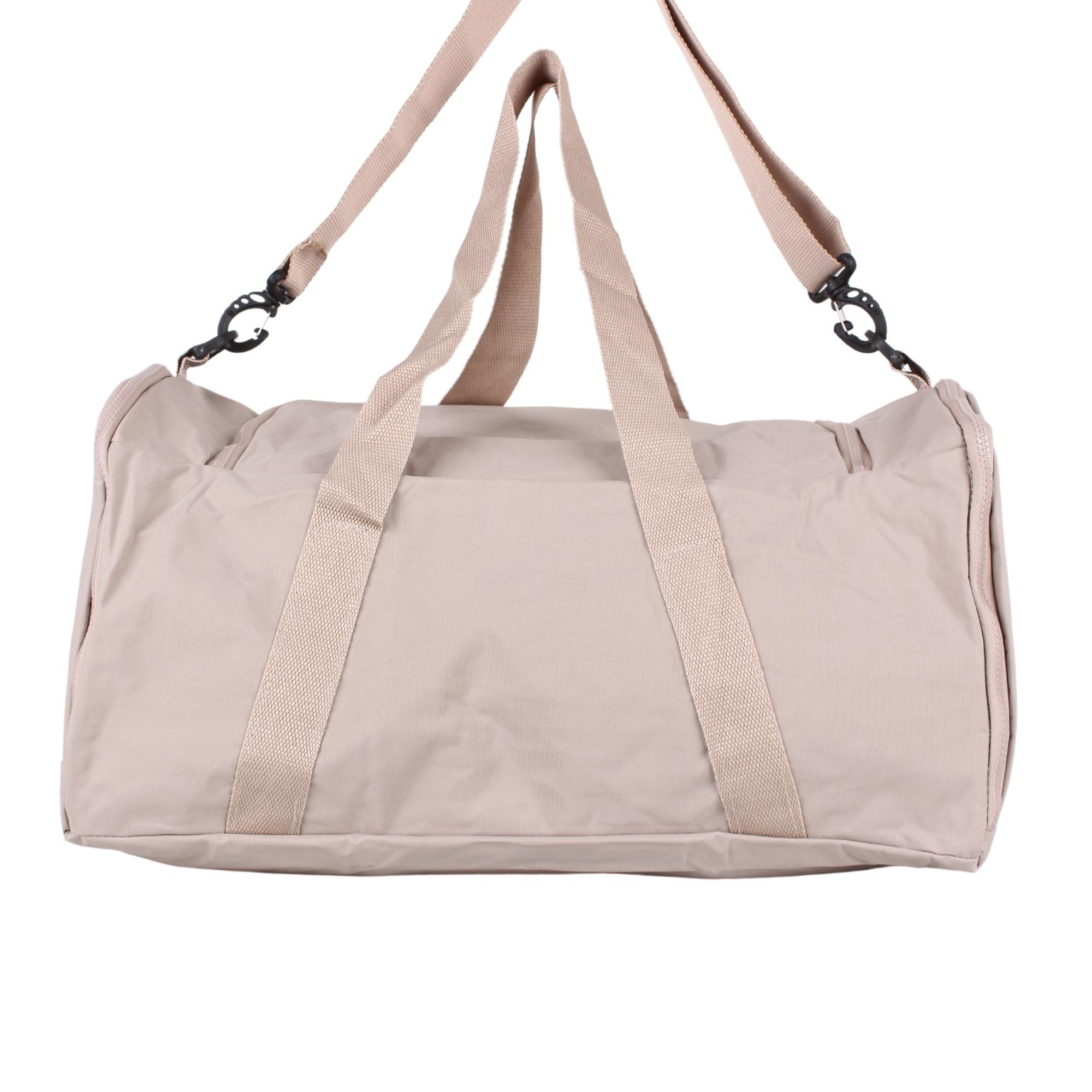 Bagacar UR6020 Bej Klinkır Kumaş Plaj Spor ve Seyahat Çantası