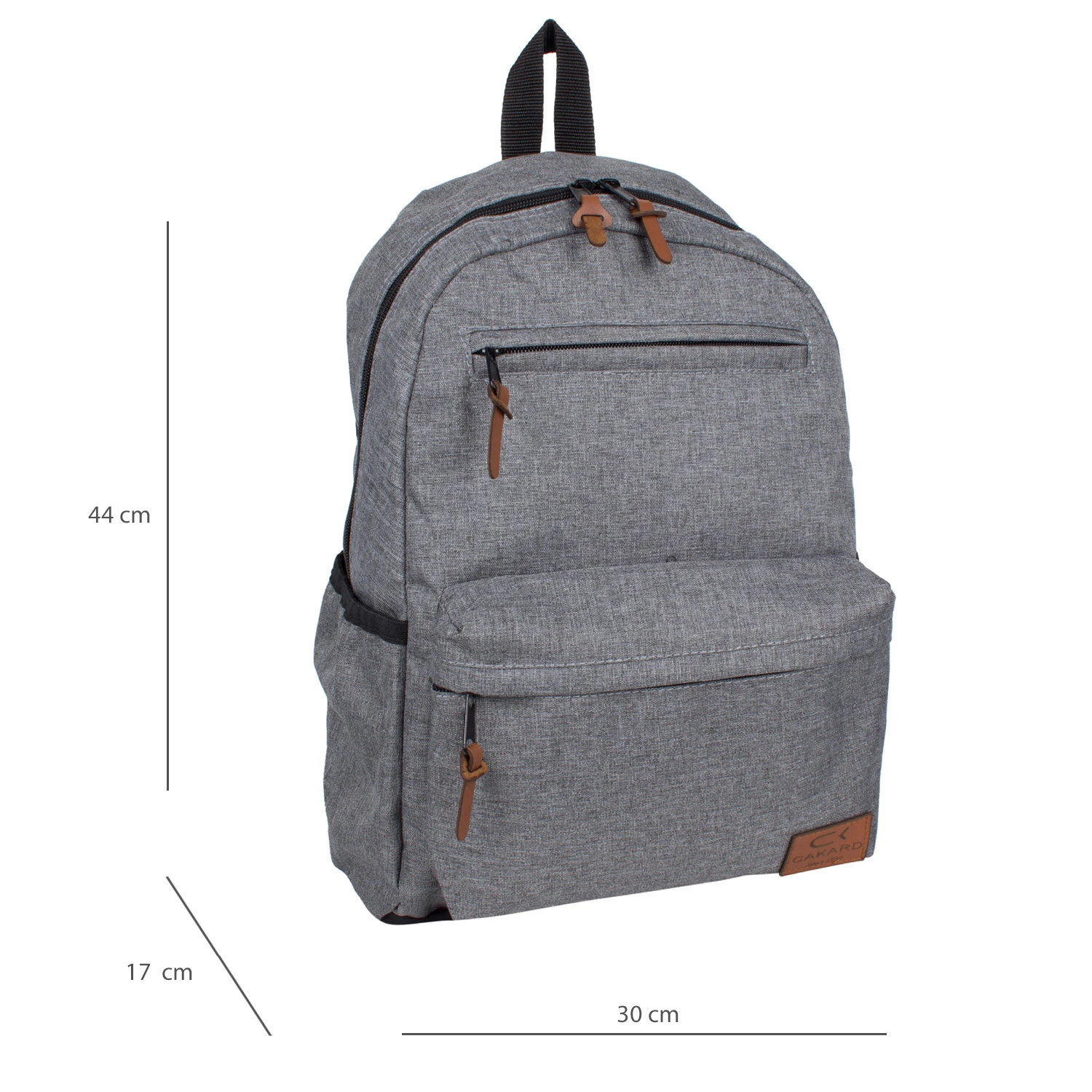 Bagacar Cakard 8006 Günlük ve Okul Sırt Çantası Gri