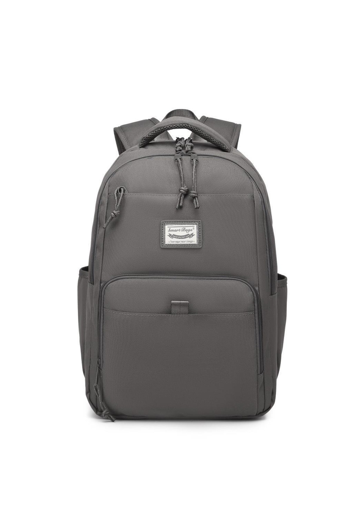 Bagacar Smart Bag 3159 Okul ve Günlük Laptop Bölmeli Sırt Çantasız Koyu Gri