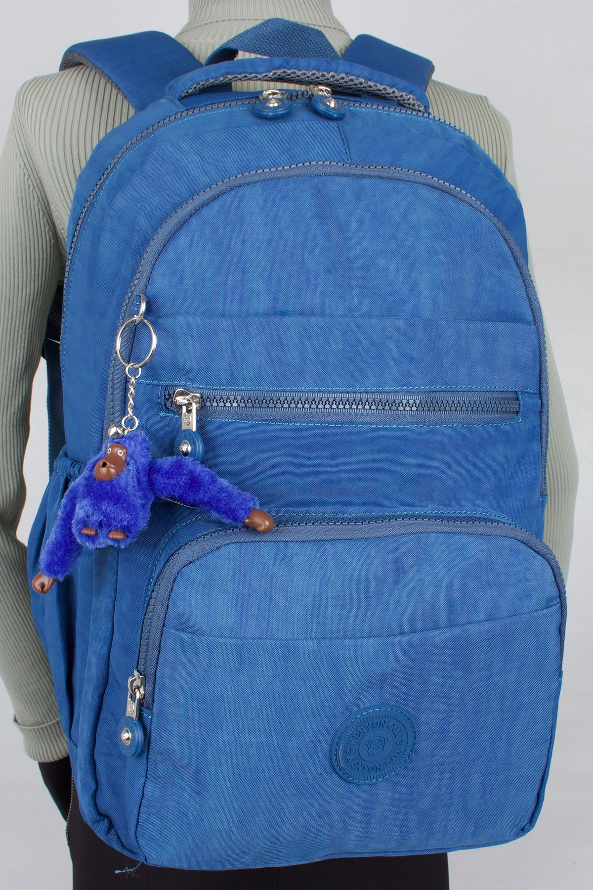 Kenyon 1810 Unisex Klinkır Kumaş Sırt Çantası Mavi