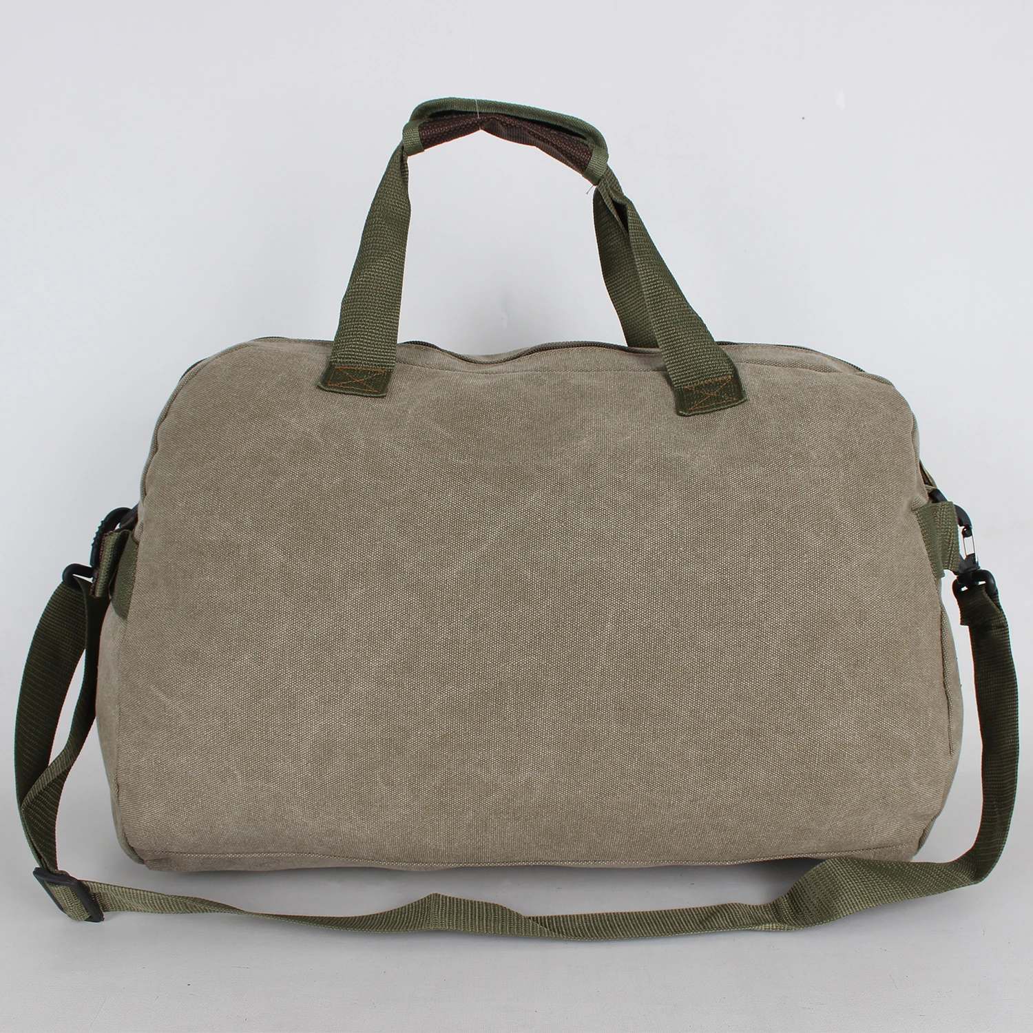 Bagacar Kanvas Haki Büyük Boy Spor ve Seyahat Çantası