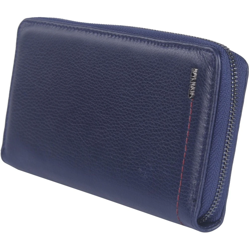 Grande Deri Kadın Cüzdan Lacivert 1596