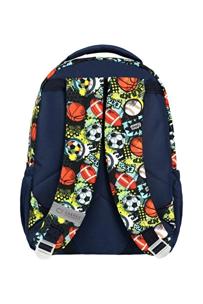 Bagacar Cakard Erkek Futbol Model Kalemlikli Beslenmeli Set Sırt Çantası