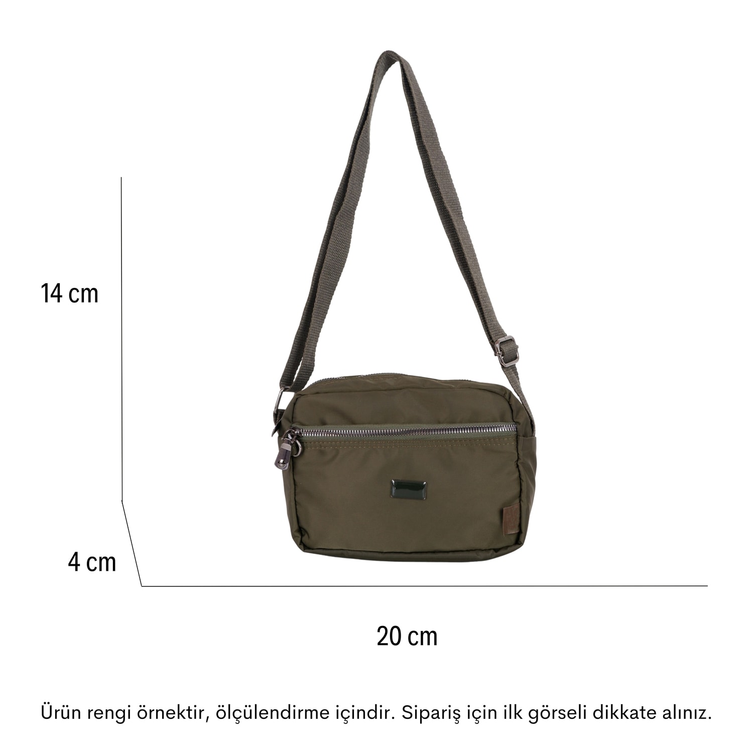 Bagacar Urban 3026 Saten El ve Omuz Çantası Siyah