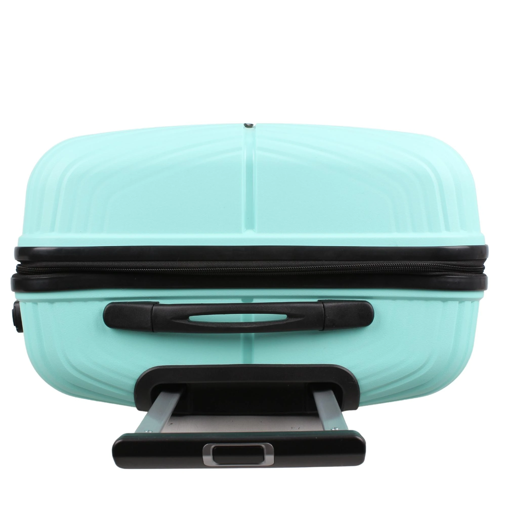 Bagacar Ultra Light Kırılmaz Silikon Orta Boy Valiz Su Yeşili