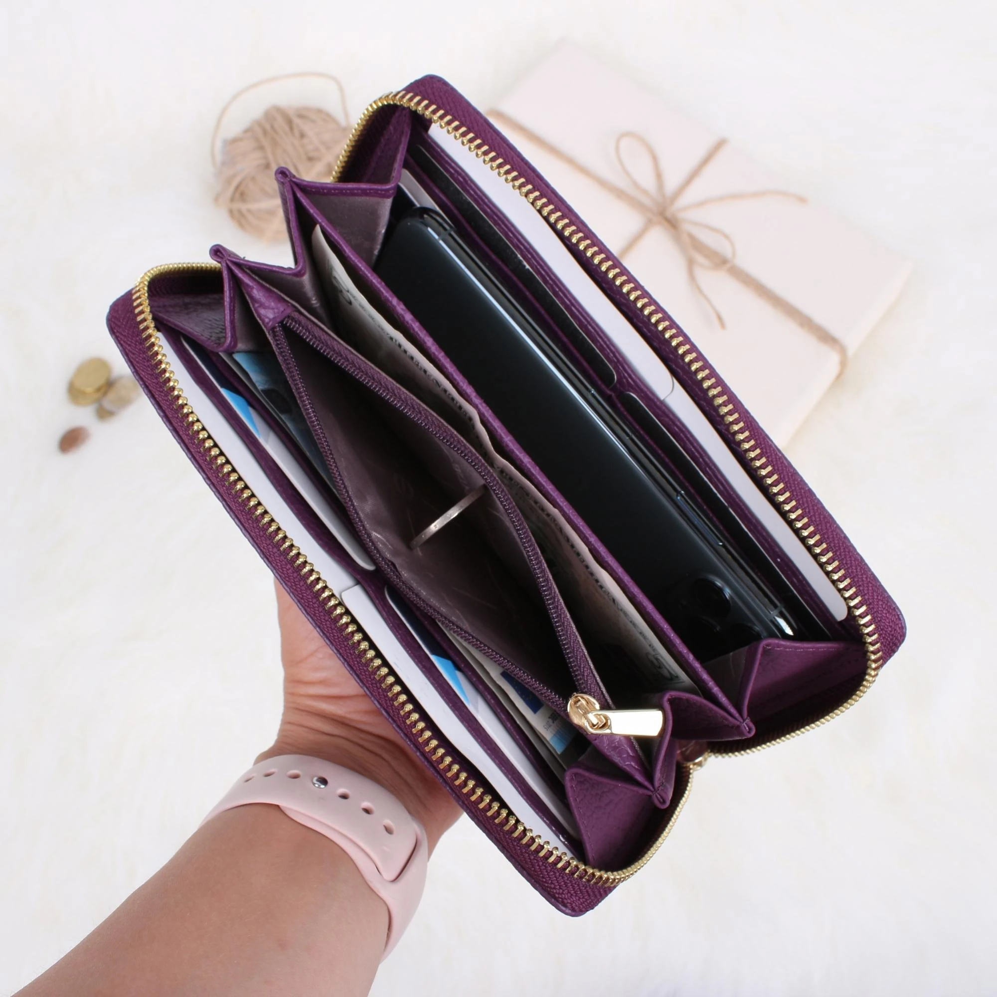 Legend Leather 2700 Siyah Bayan Hakiki Deri Cüzdanı