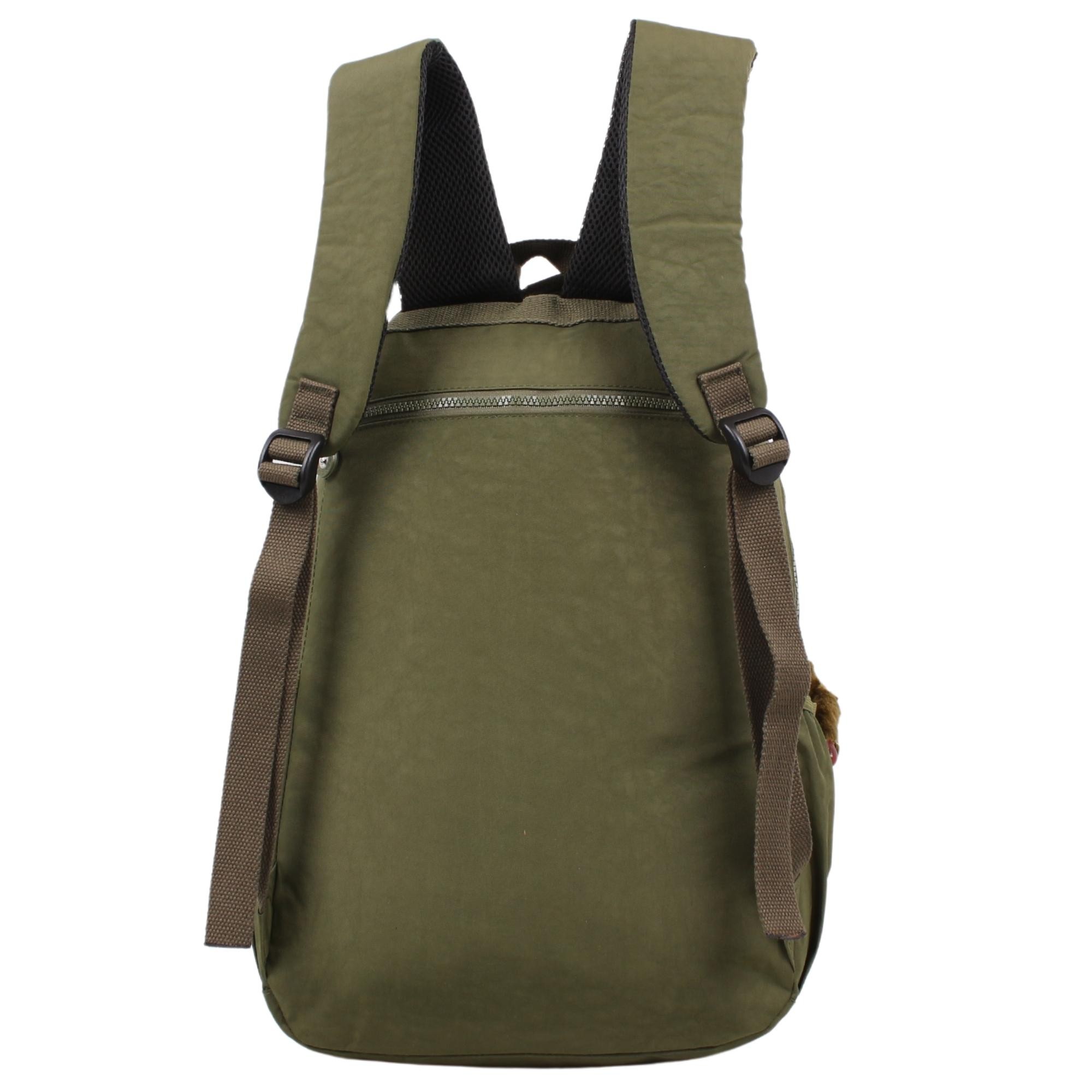 Kenyon Cox 8860 Yeşil Unisex Klınkır Maymunlu Günlük ve Okul Sırt Çantası