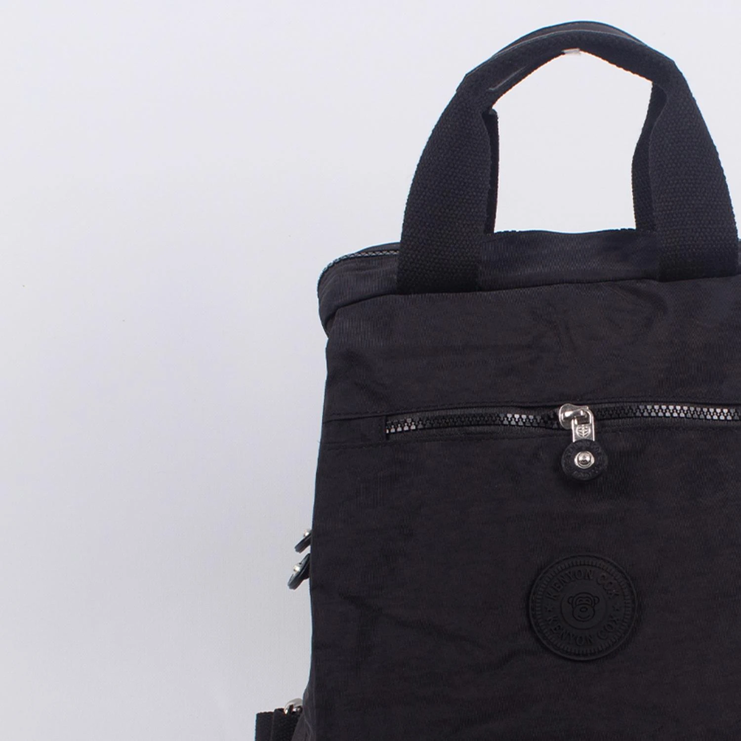 Kenyon Cox 8839 Klinkır Kumaş Hafif Sırt Çantası Siyah