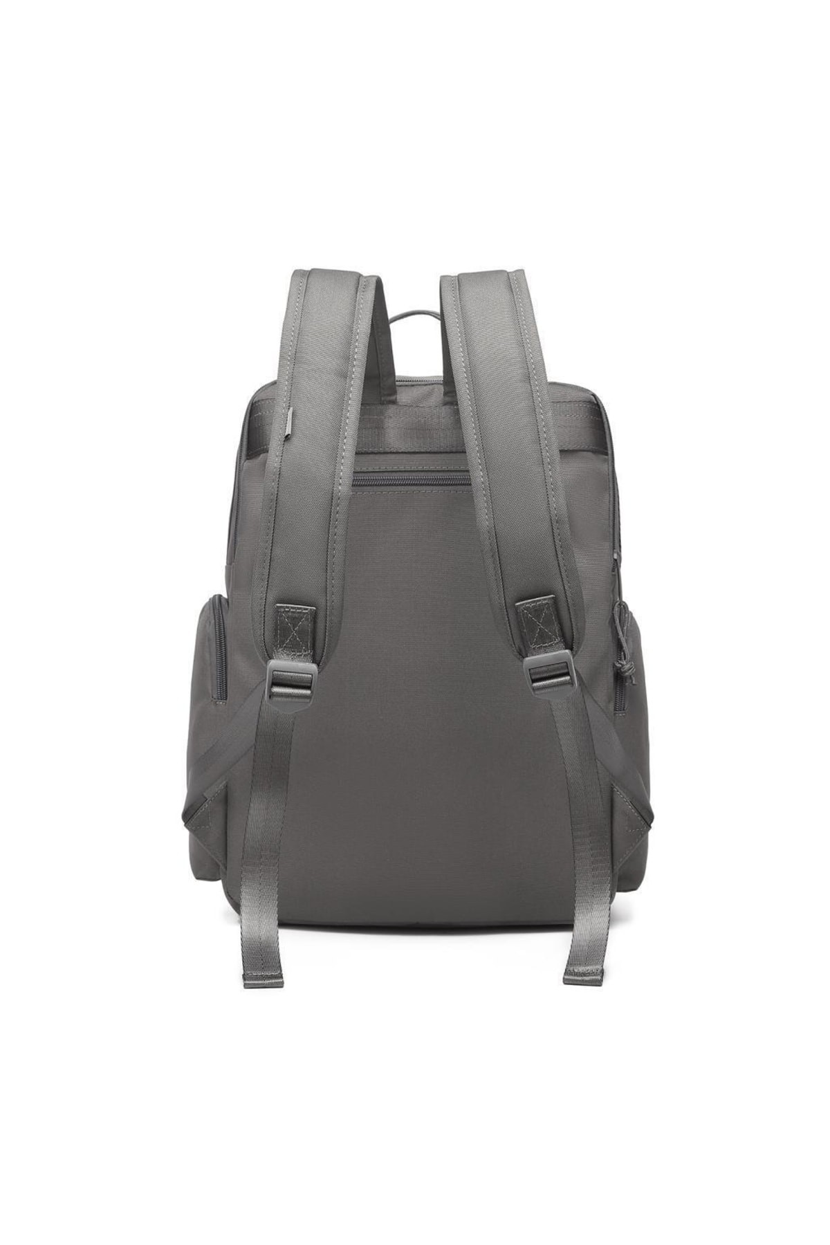 Bagacar Smart Bag 3124 Okul ve Günlük Laptop Bölmeli Sırt Çantası Koyu Gri