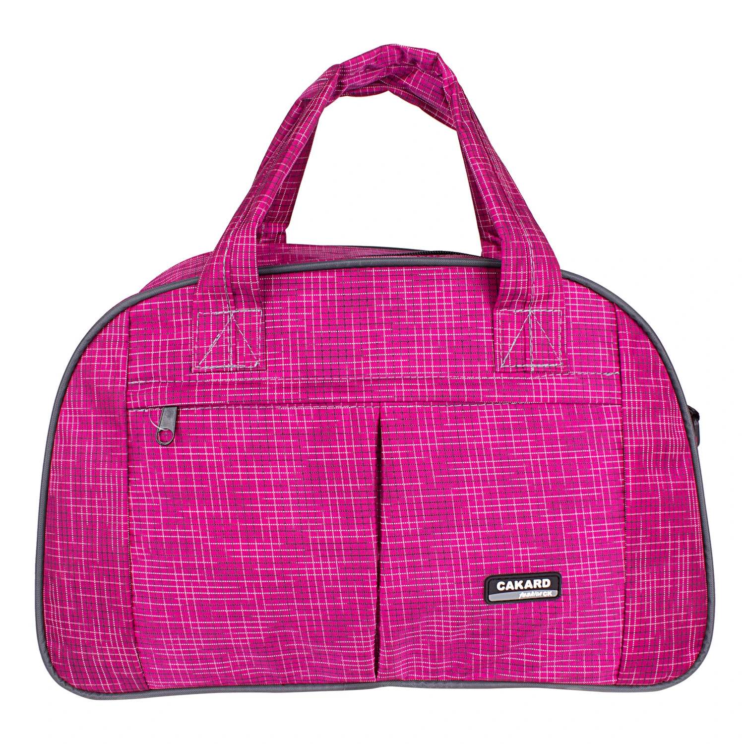 Cakard Kumaş  Omuz Askılı Spor Ve Seyahat Çantası Pembe