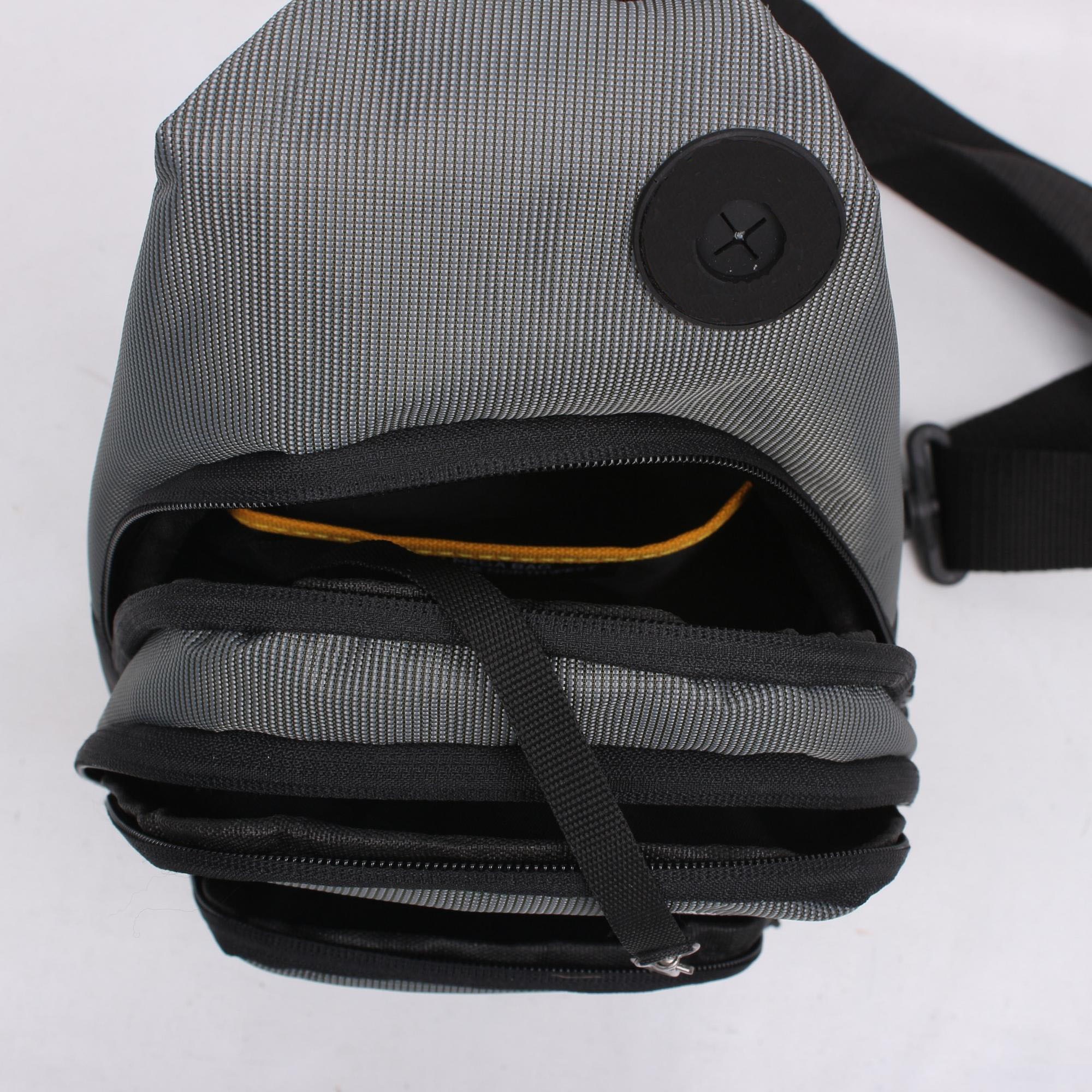Bagacar Mega Model 1006 Gri Unisex Body Bag Omuz Çantası