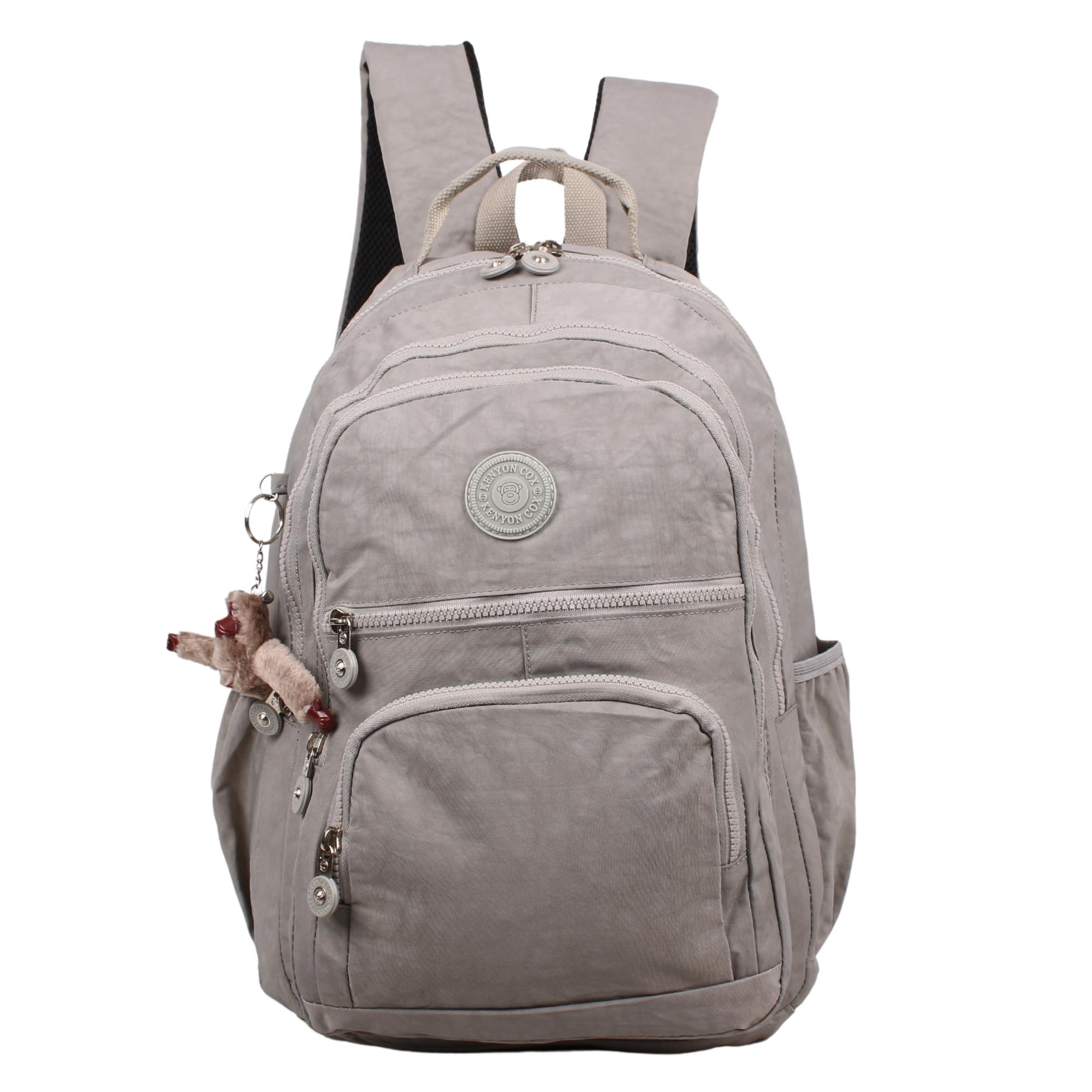 Kenyon Cox 8862 Krem Unisex Klinkır Kumaş Sırt Çantası