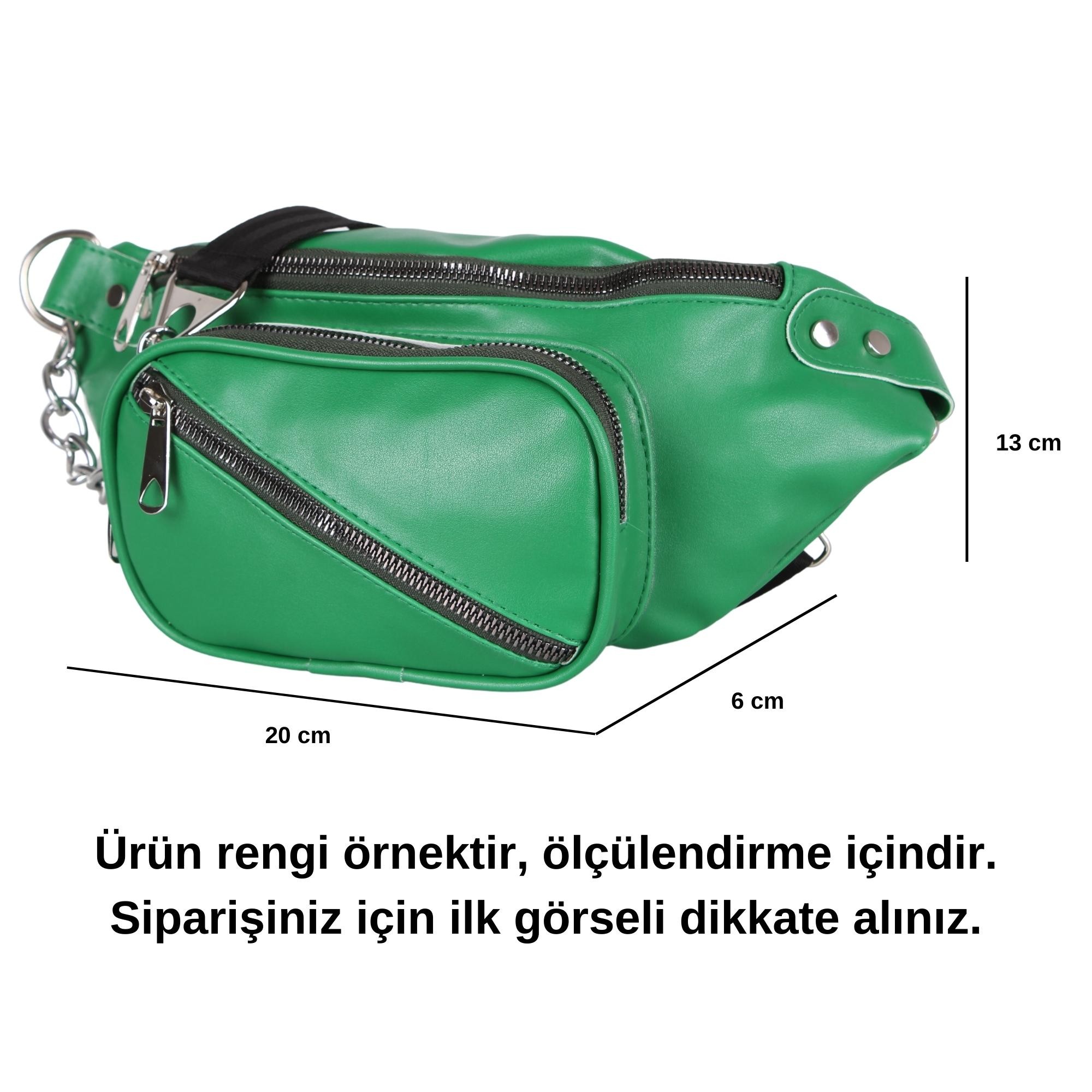 Bagacar Çapraz Zebra Suni Deri Gögüs Bel Çantası
