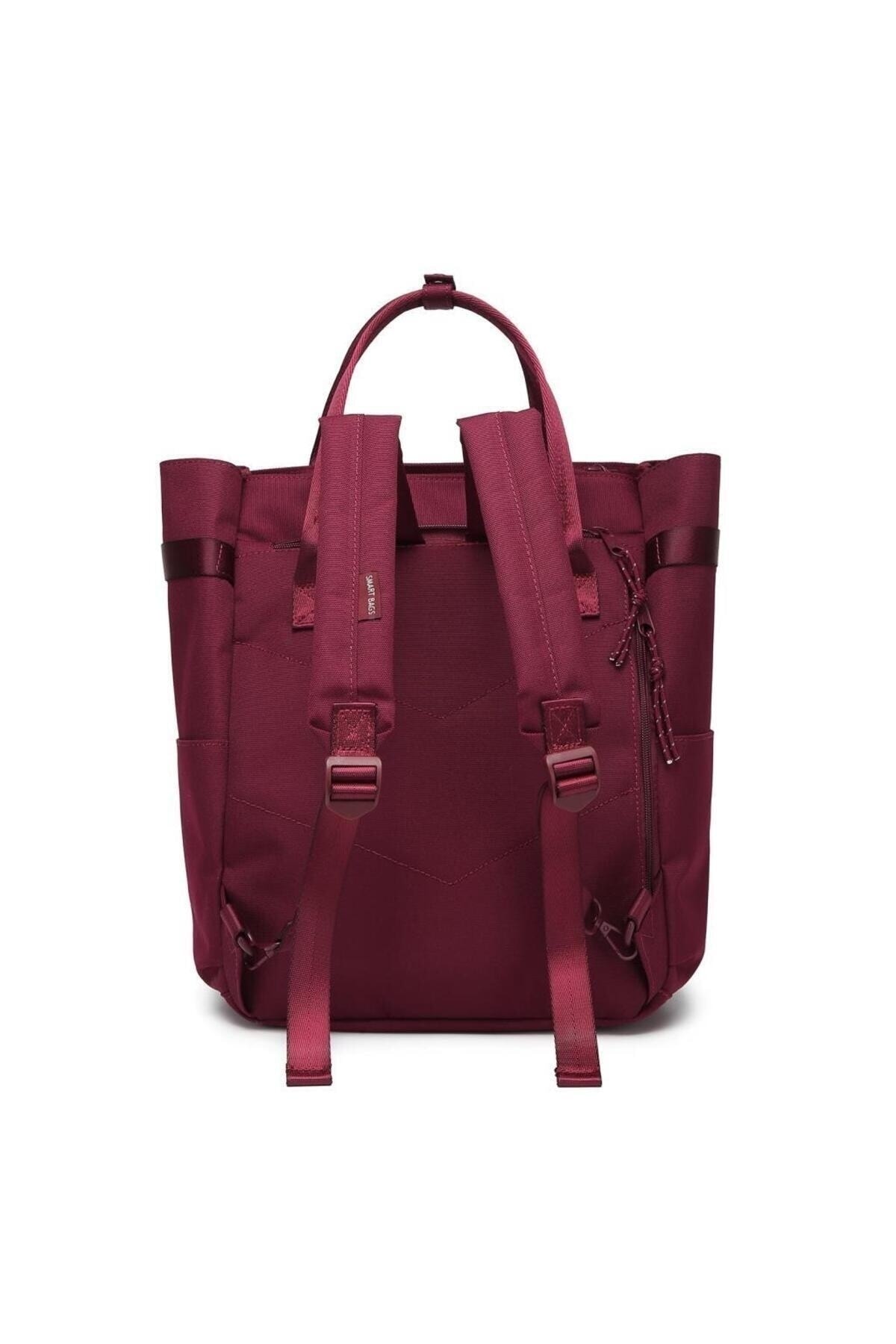 Bagacar Smart Bag 3194 Okul ve Günlük Laptop Bölmeli Sırt Çantası Bordo