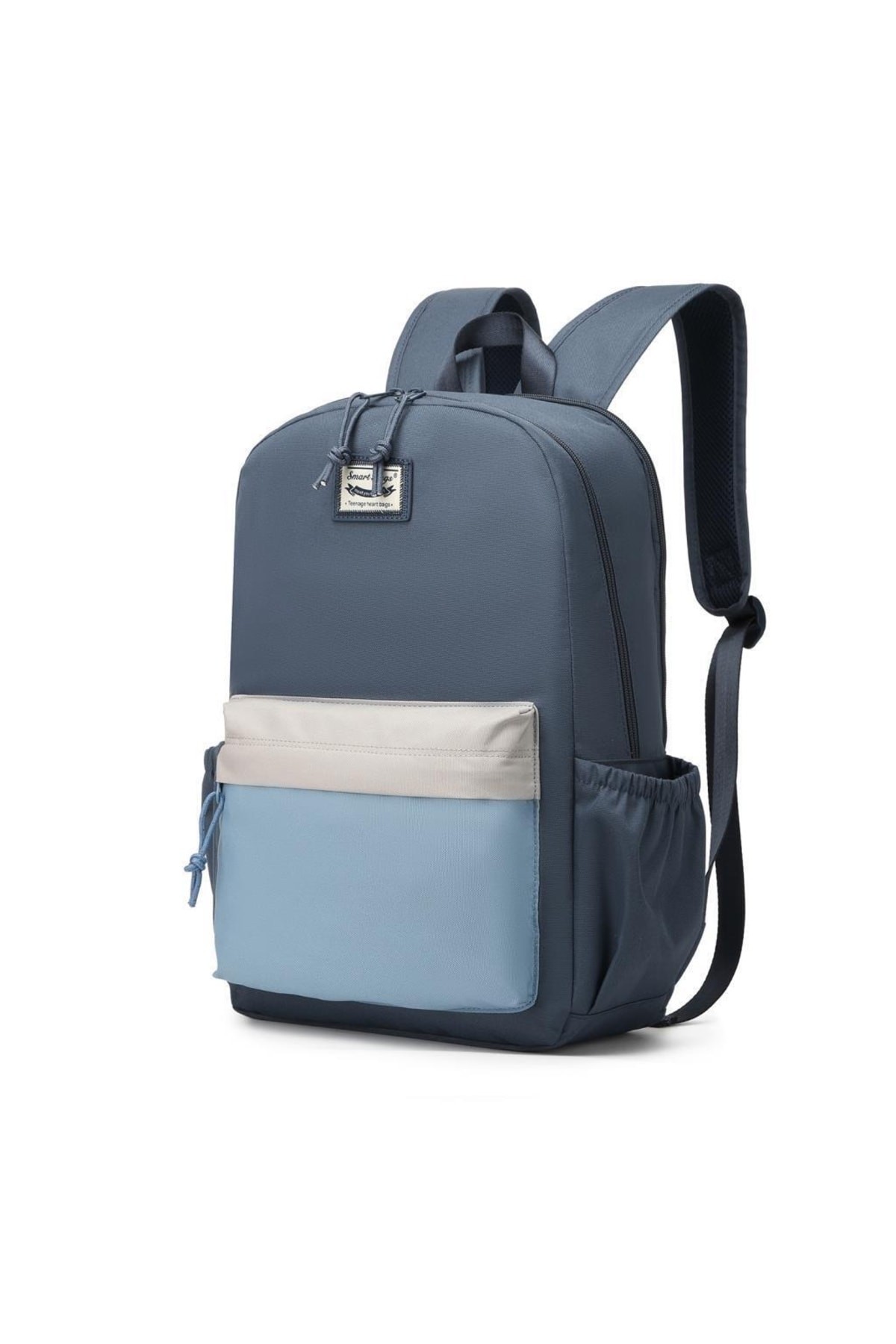 Bagacar Smart Bag 3158 Okul ve Günlük Laptop Bölmeli Sırt Çantası Buz Mavi