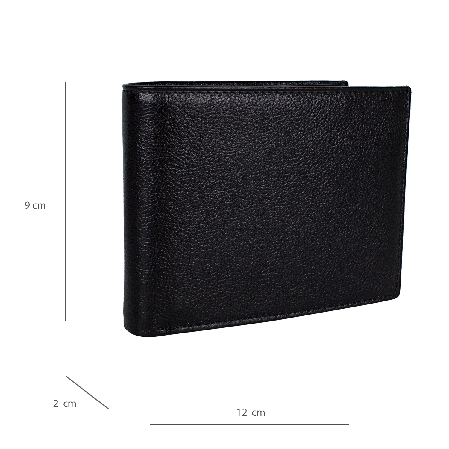 Bagacar 6410 Hakiki Deri Cüzdan Siyah Renk