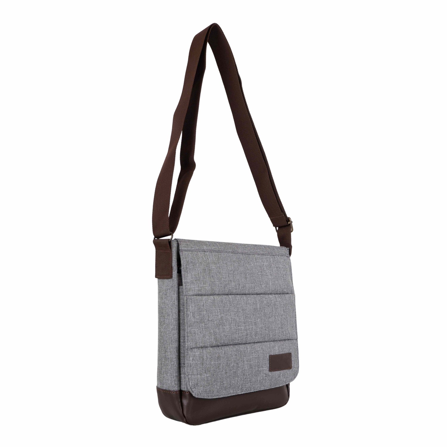 Bagacar Gri Unisex 9" 10" iPad ve Tabletli Postacı Çantası