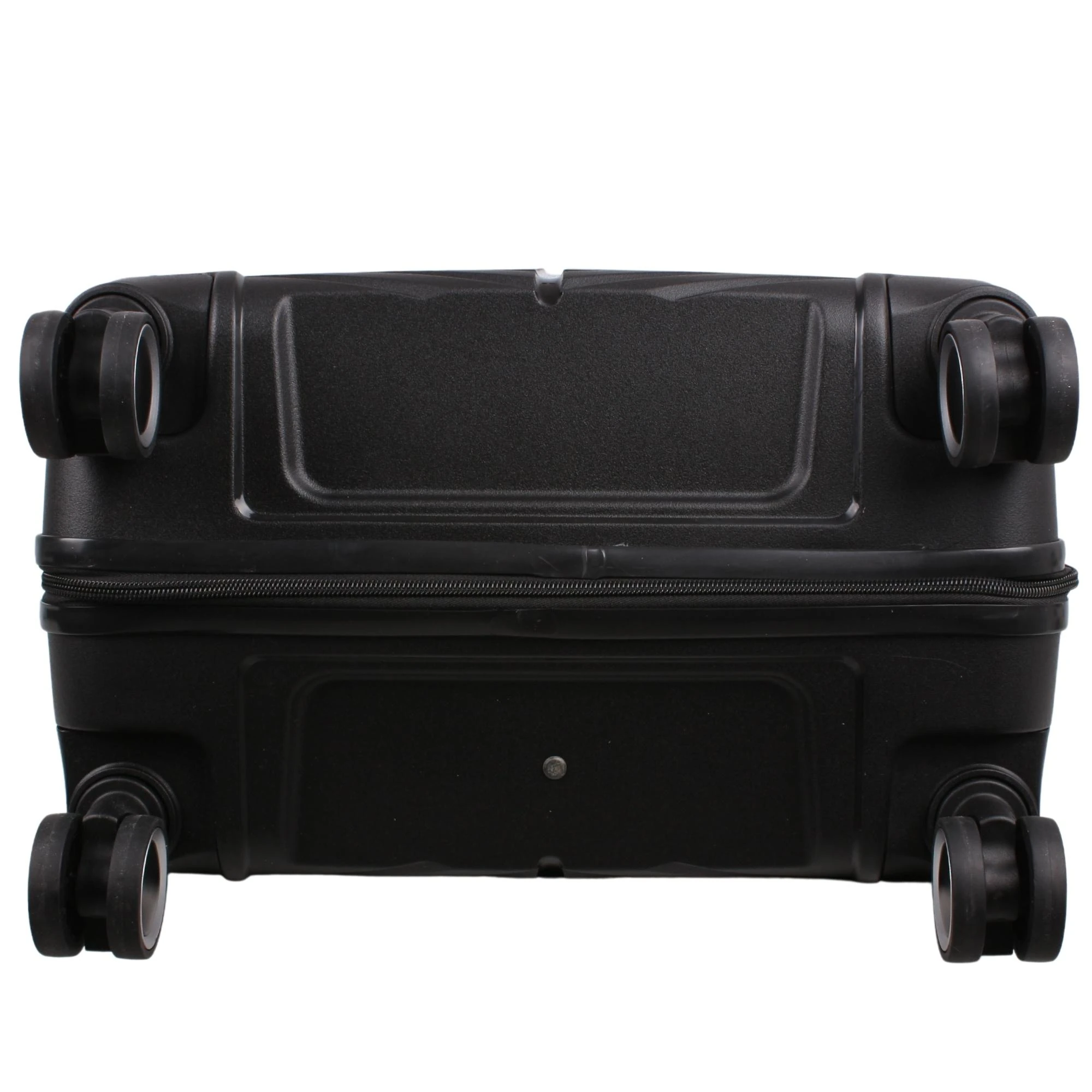 Bagacar Ultra Light Kırılmaz Silikon 3 Lü Valiz Seti Siyah