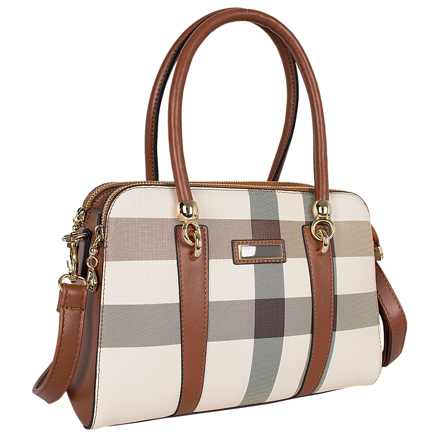 Bagacar 793 Taba 3 Gözlü Bayan El ve Çapraz Omuz Çantası