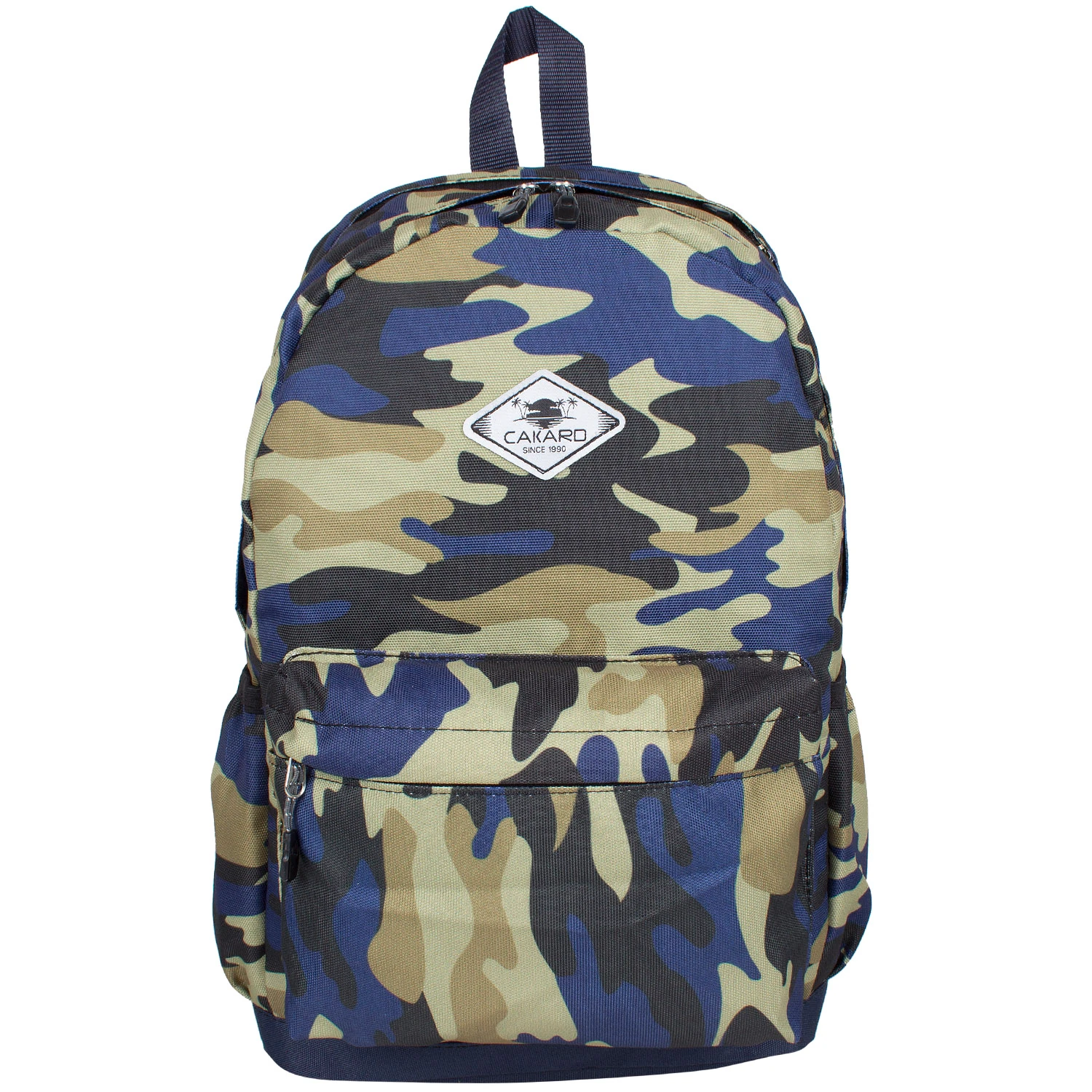 Bagacar Cakard 20105 Erkek Okul Sırt Çantası Mavi Kamufulaj