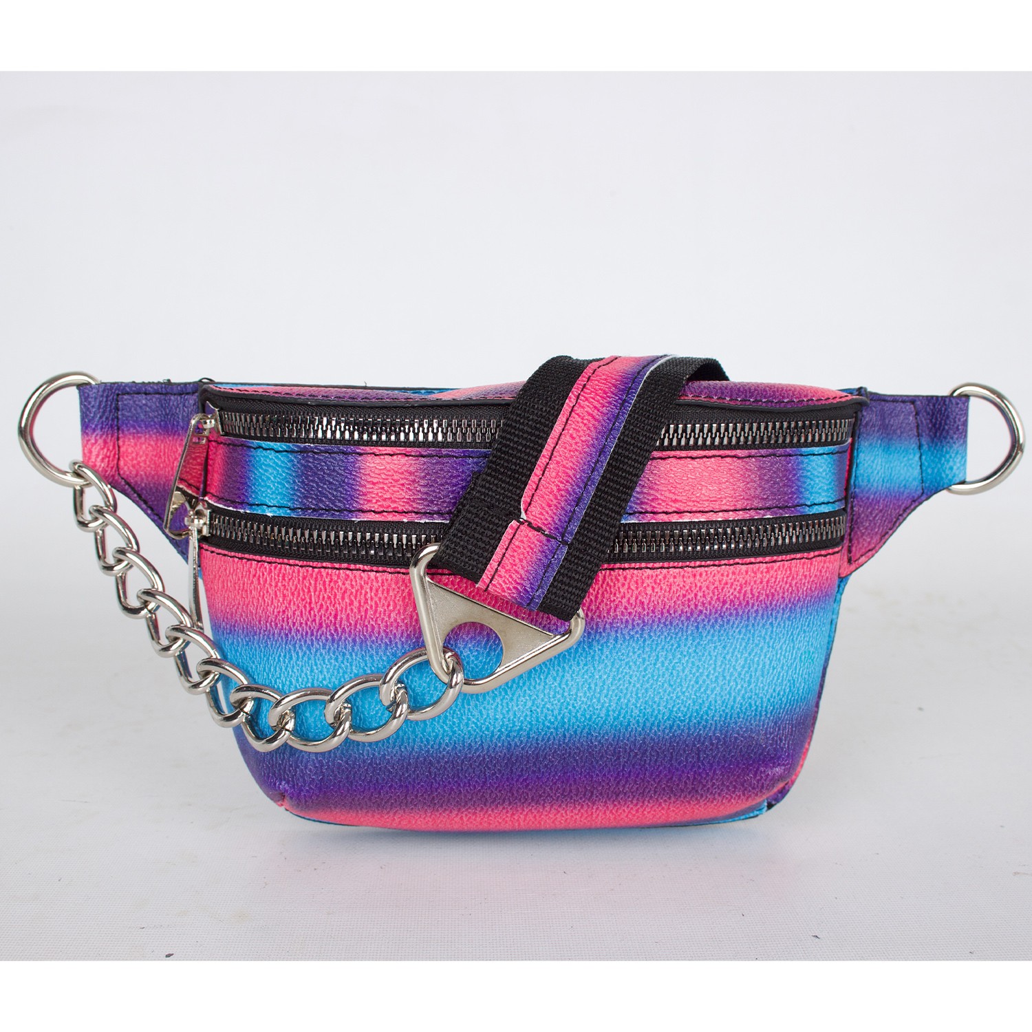 Bagacar Fashion Tulum Gögüs Bel Çantası Renkli 2
