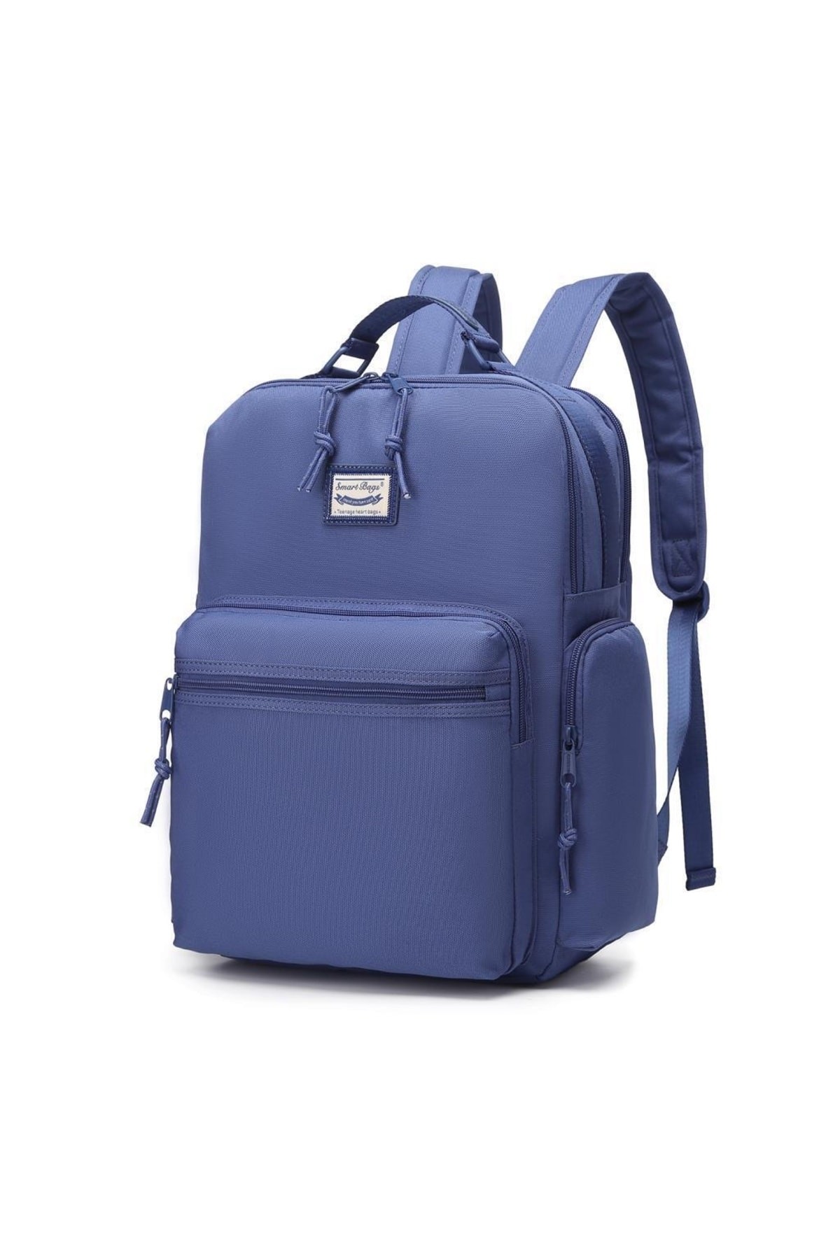 Bagacar Smart Bag 3124 Okul ve Günlük Laptop Bölmeli Sırt Çantası Jean Mavi