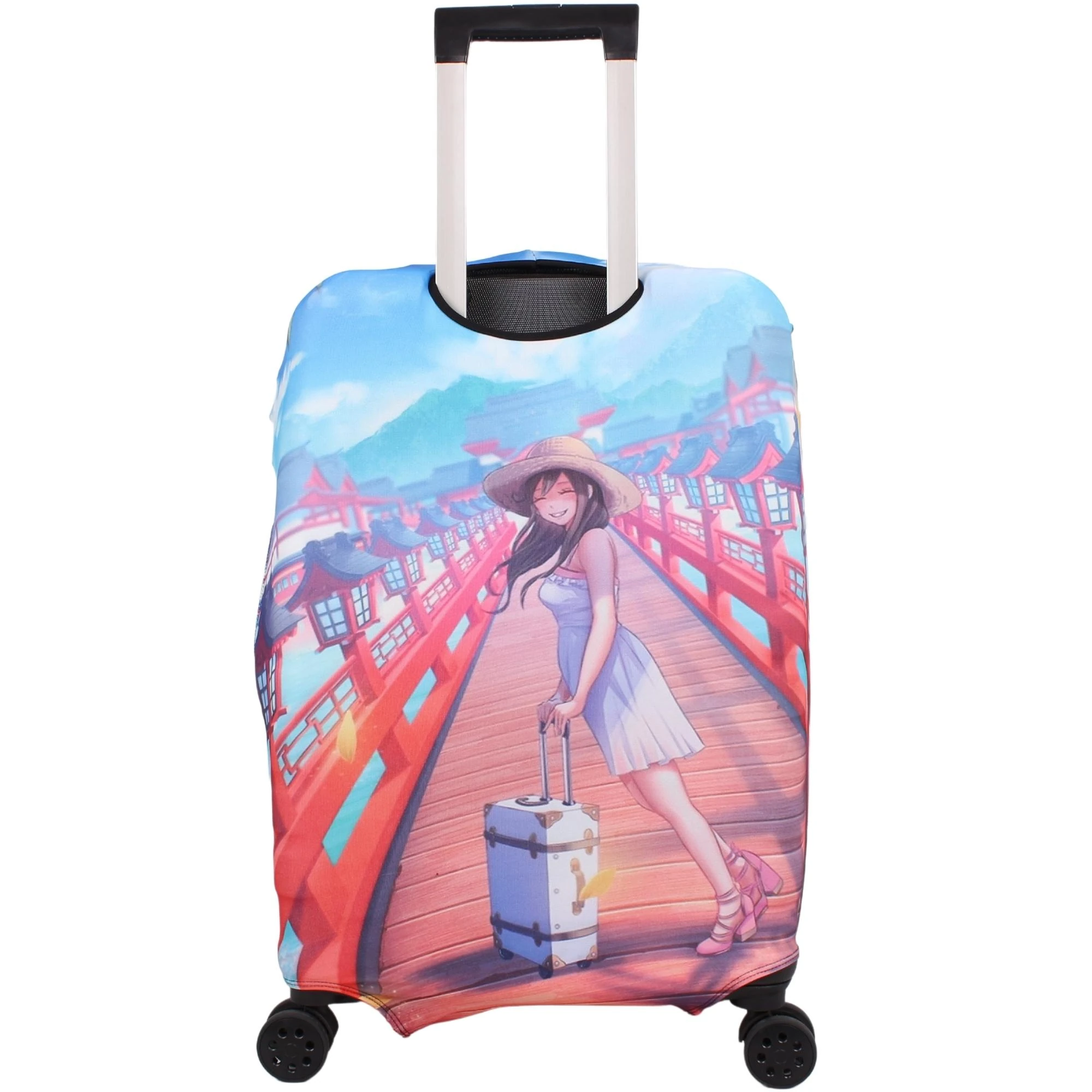 Bagacar Gırl Kabin Boy Valiz için Valiz Kılıfı