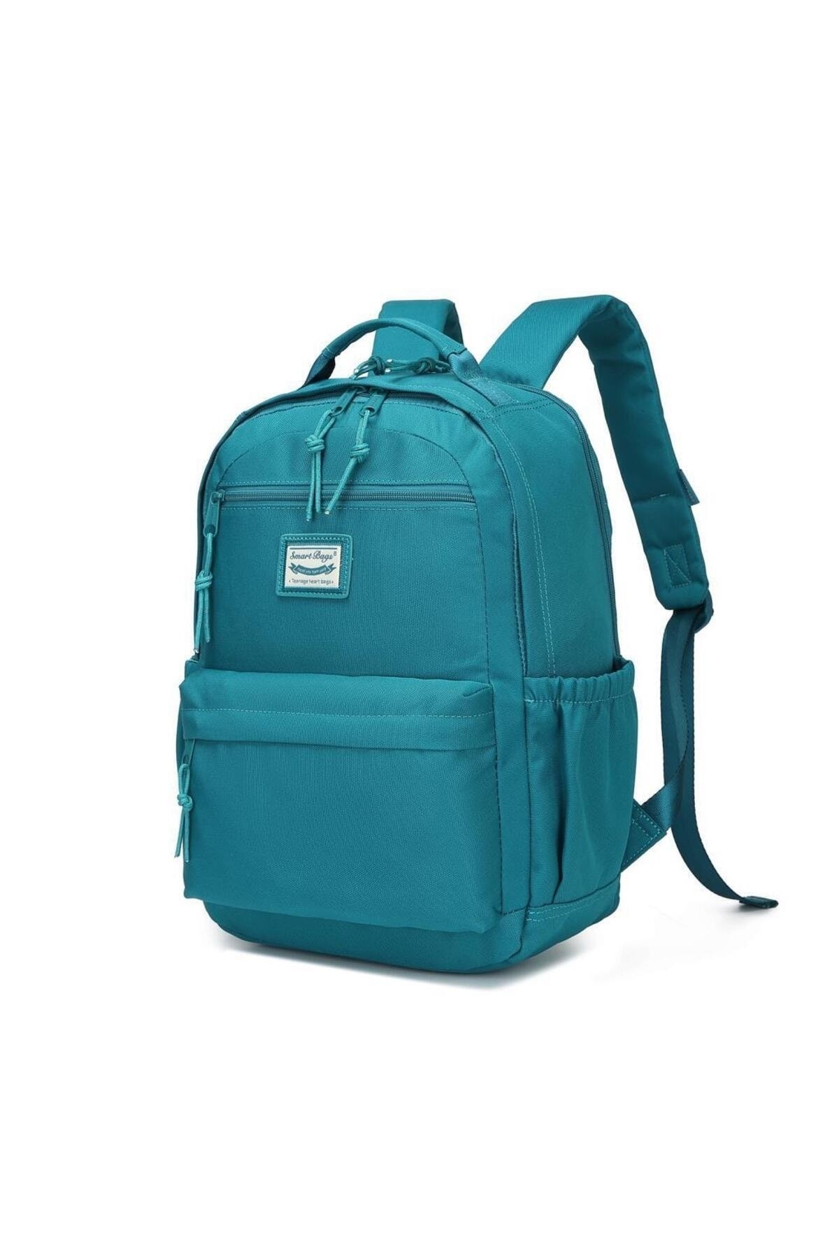 Bagacar Smart Bag 3198 Okul ve Günlük Laptop Bölmeli Sırt Çantası Petrol