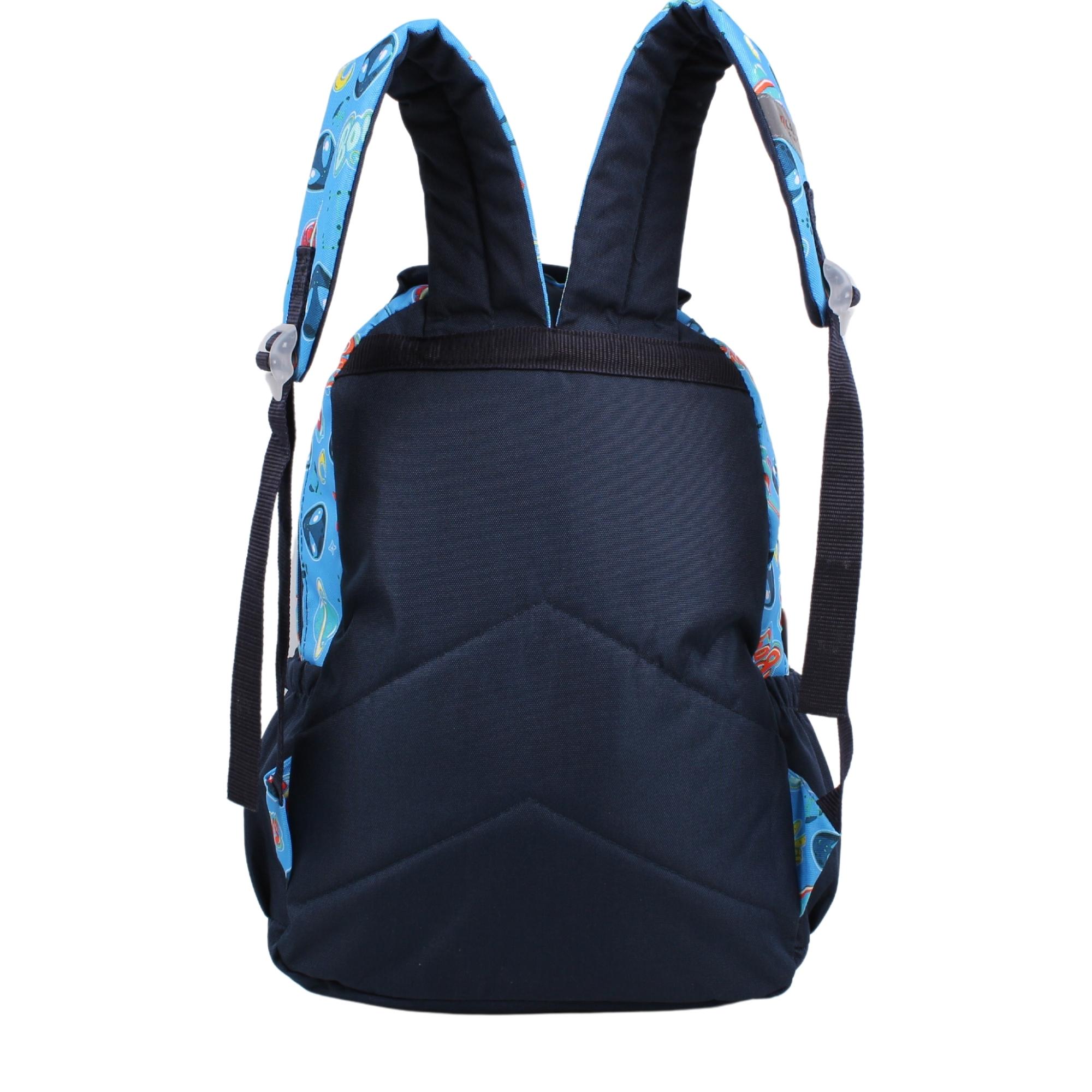 Bagacar Kids Erkek Mavi Uzay Model Kalemlikli Sırt Çantası