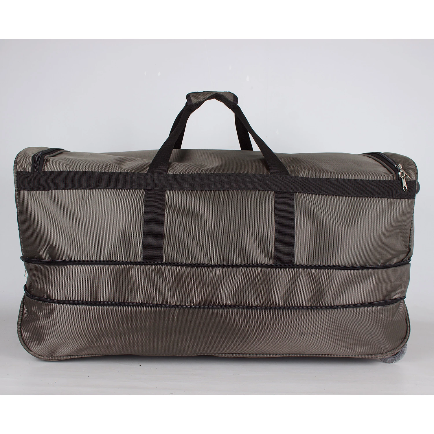 Bagacar Tekerlekli Körüklü Battal Boy Seyahat Valizi Gri