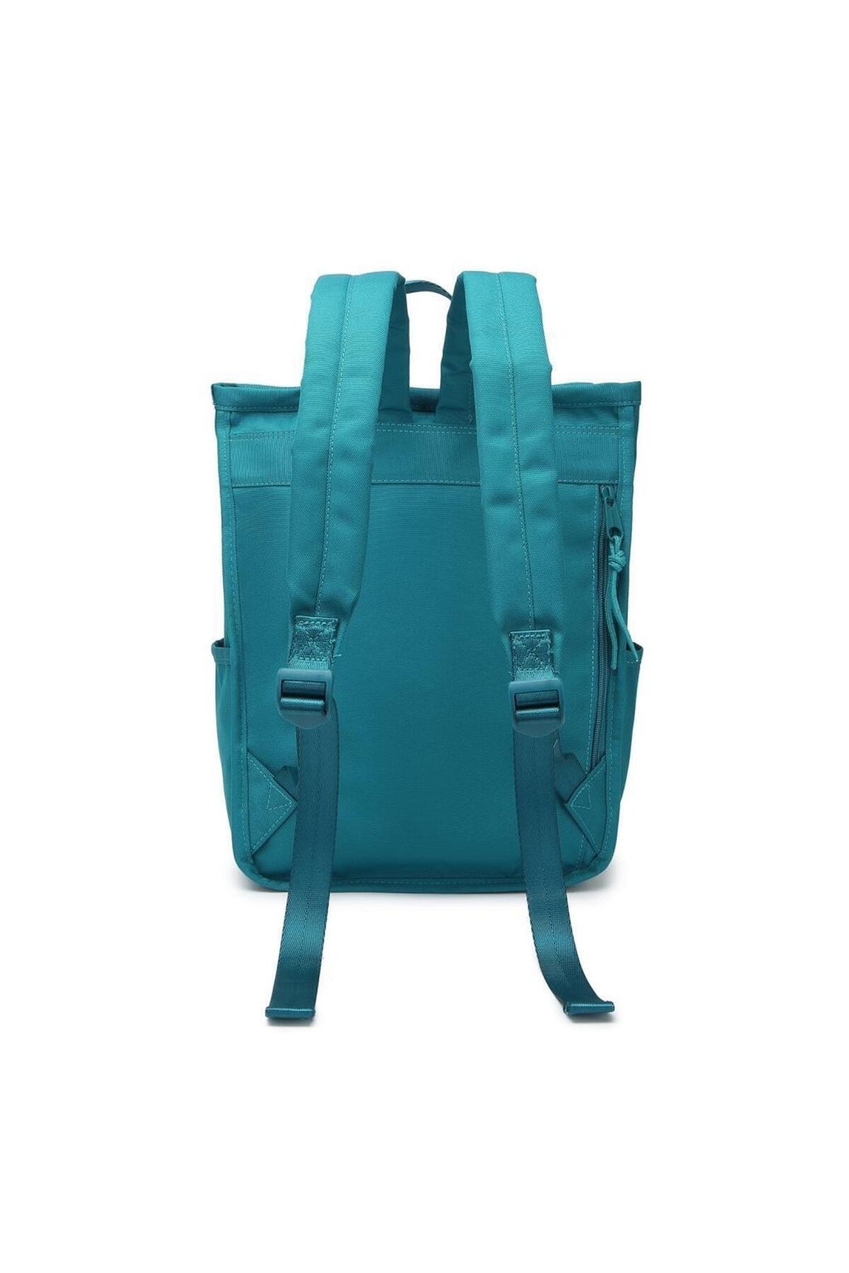 Bagacar Smart Bag 3195 Okul ve Günlük Laptop Bölmeli Sırt Çantası Petrol