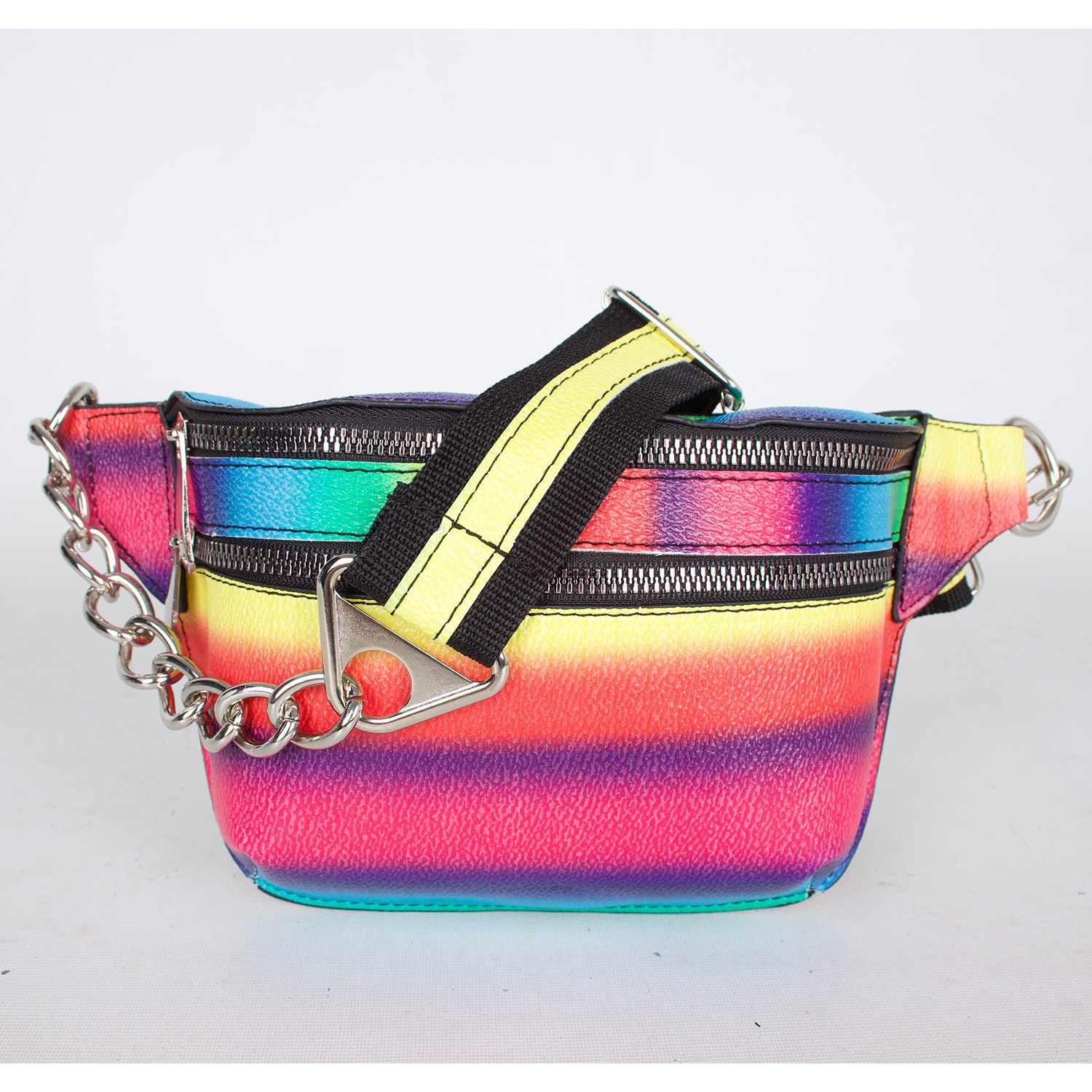 Bagacar Fashion Tulum Gögüs Bel Çantası Renkli 1