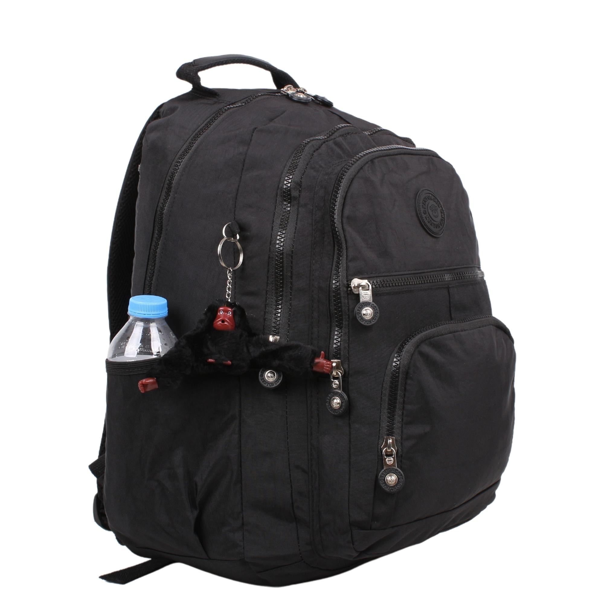 Kenyon Cox 8862 Siyah Unisex Klinkır Kumaş Sırt Çantası