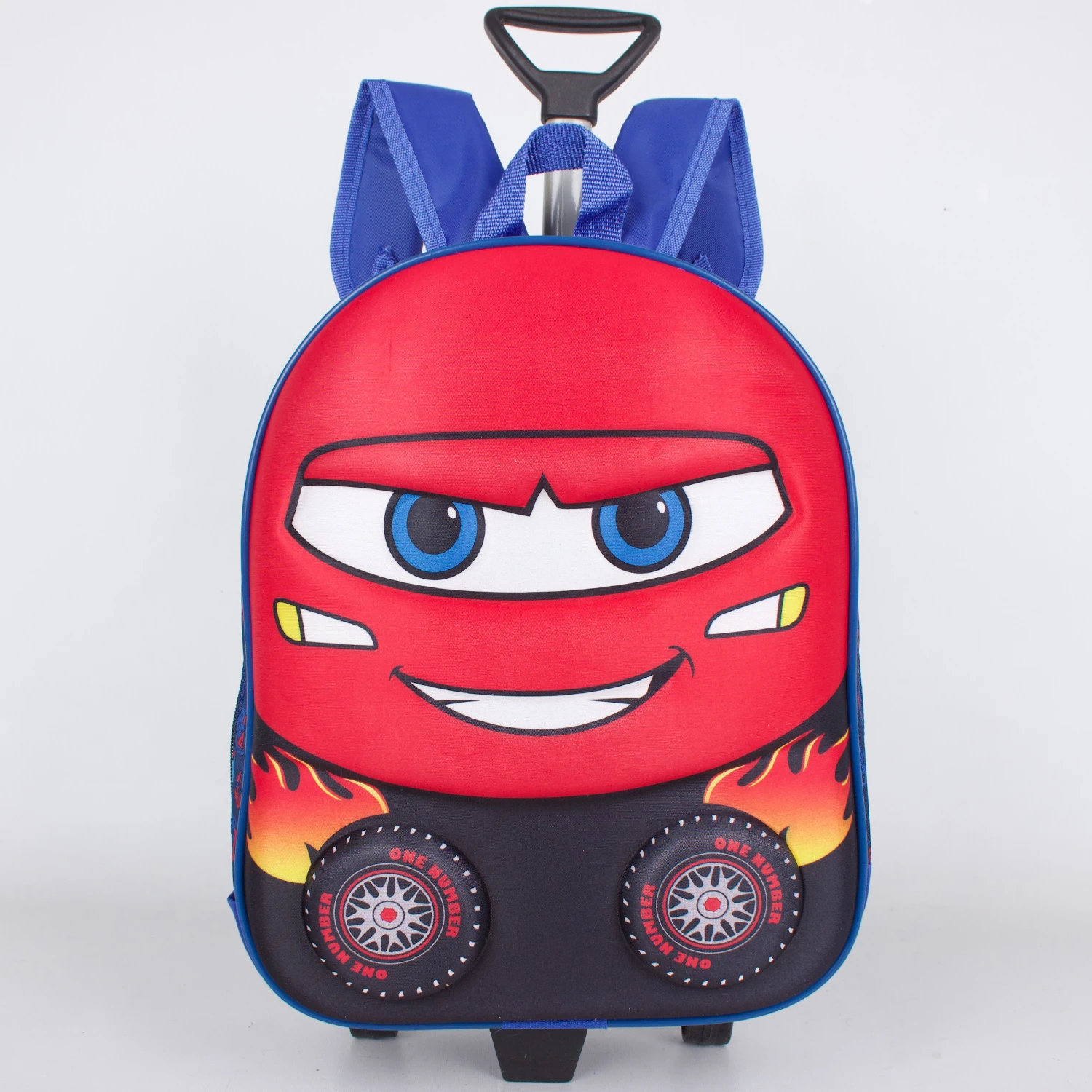 Bagacar MN One Number Kırmızı Tekerlekli Çocuk Sırt Çantası