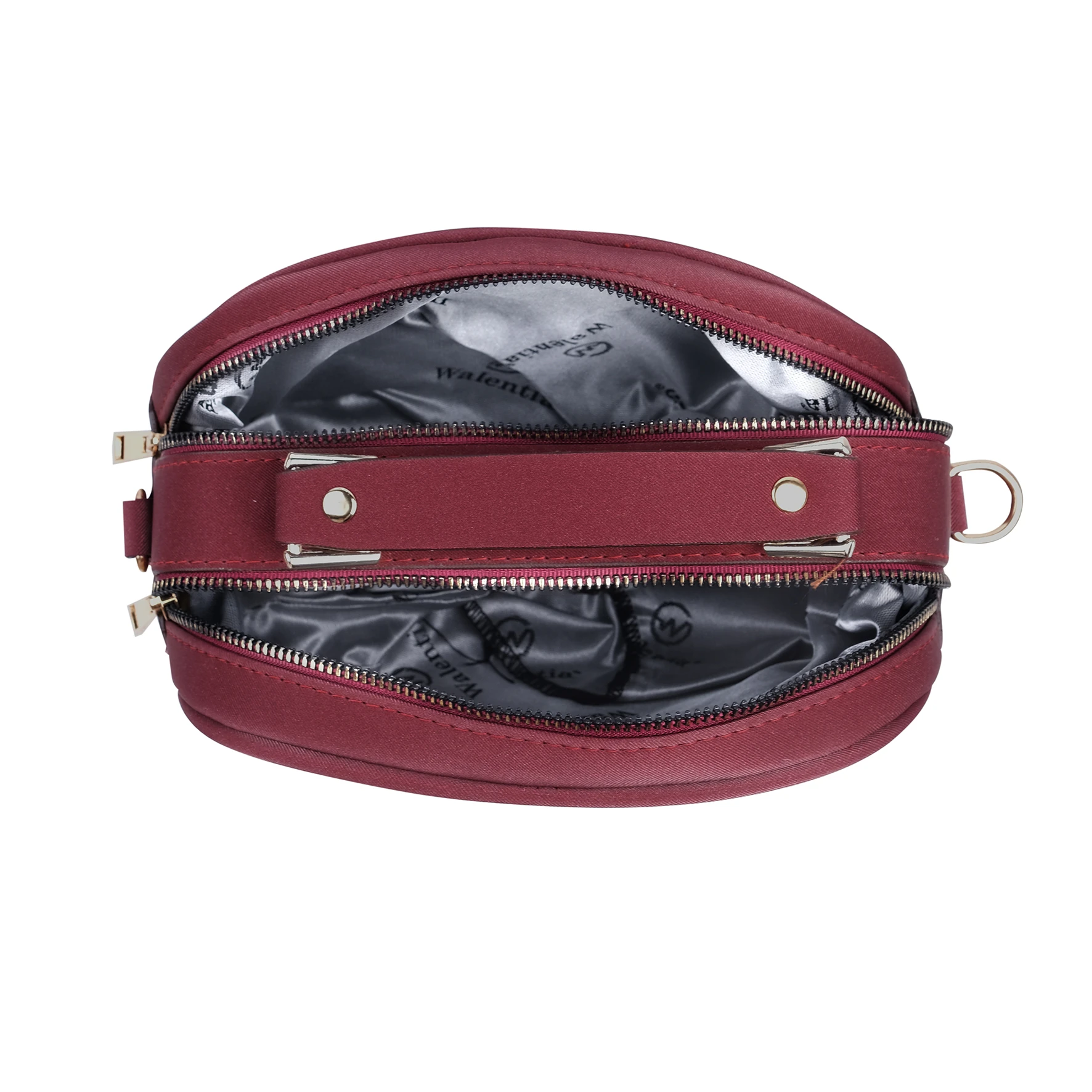 Bagacar Kapitone Şık Bayan Çapraz El ve Omuz Çantası Bordo