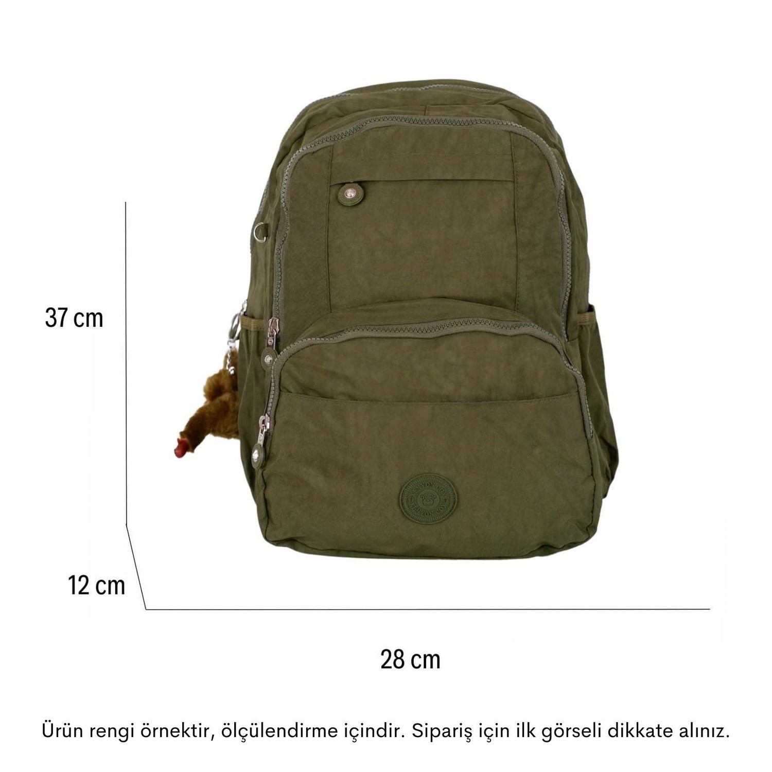 Kenyon Cox 8826 Mor Unisex Klinkır Kumaş Sırt Çantası