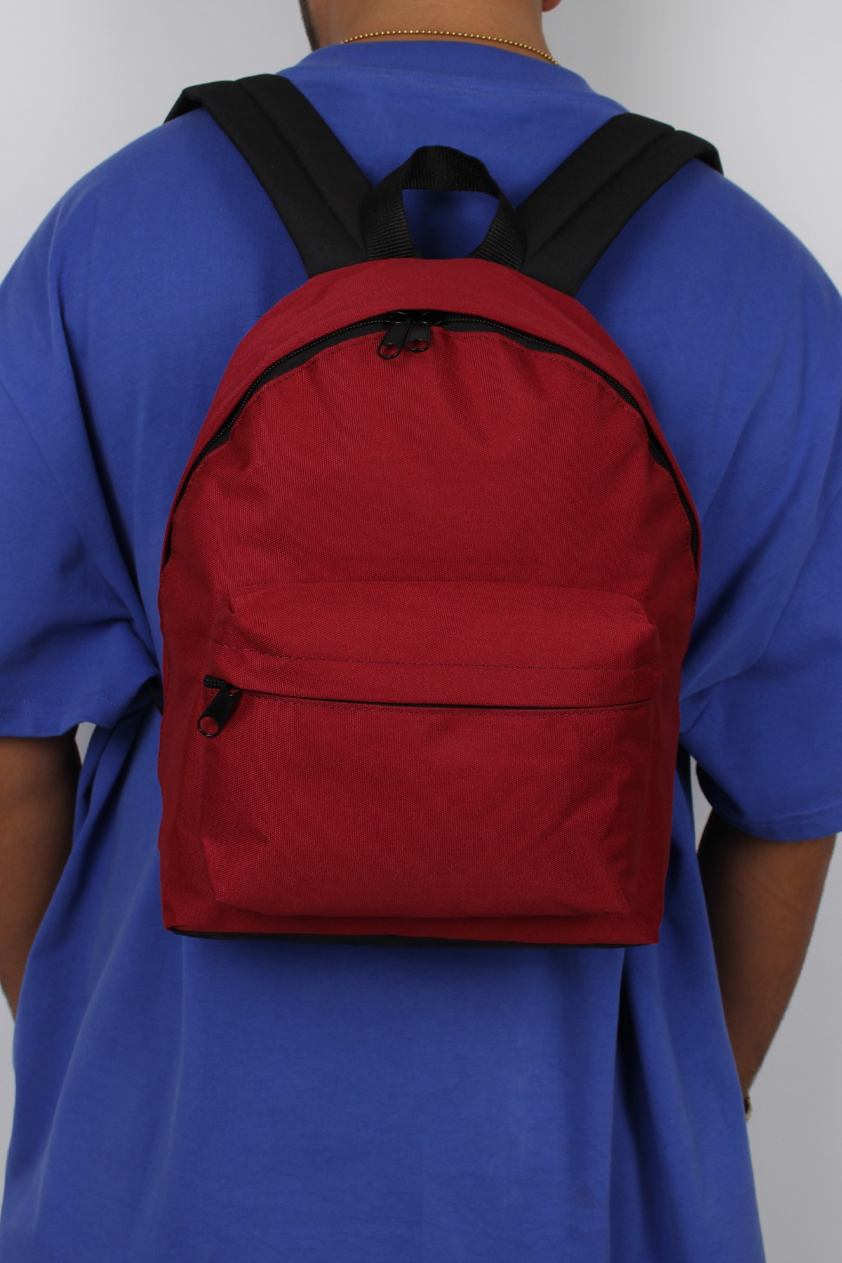 Bagacar 126XS Bordo Küçük Günlük ve Okul Sırt Çantası