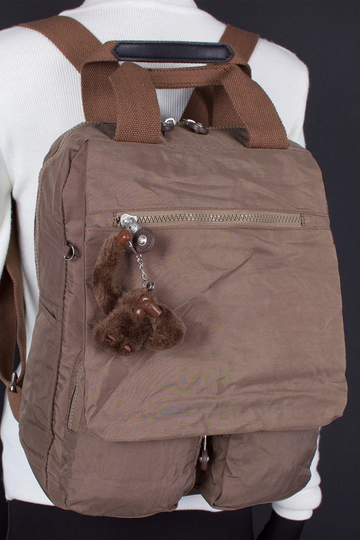 Kenyon 8830 Unisex Klinkır Kumaş Sırt Çantası Kahve