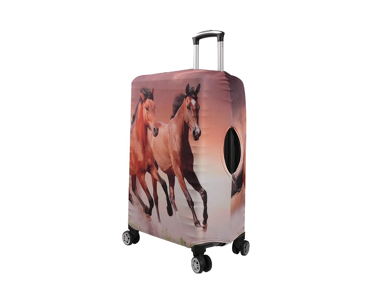 Bagacar Atlar Orta Boy Valiz için Valiz Kılıfı