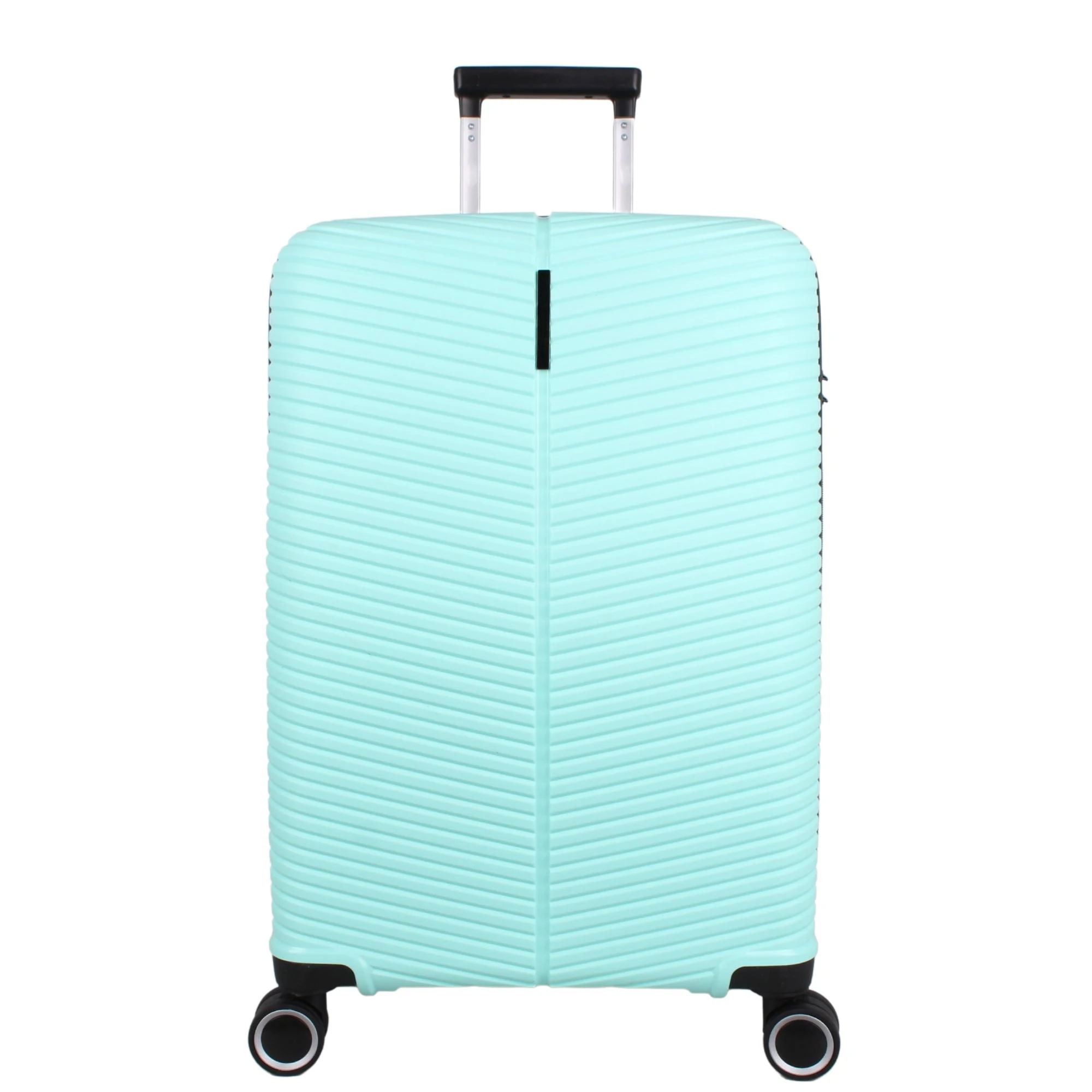 Bagacar Ultra Light Kırılmaz Silikon Orta Boy Valiz Su Yeşili