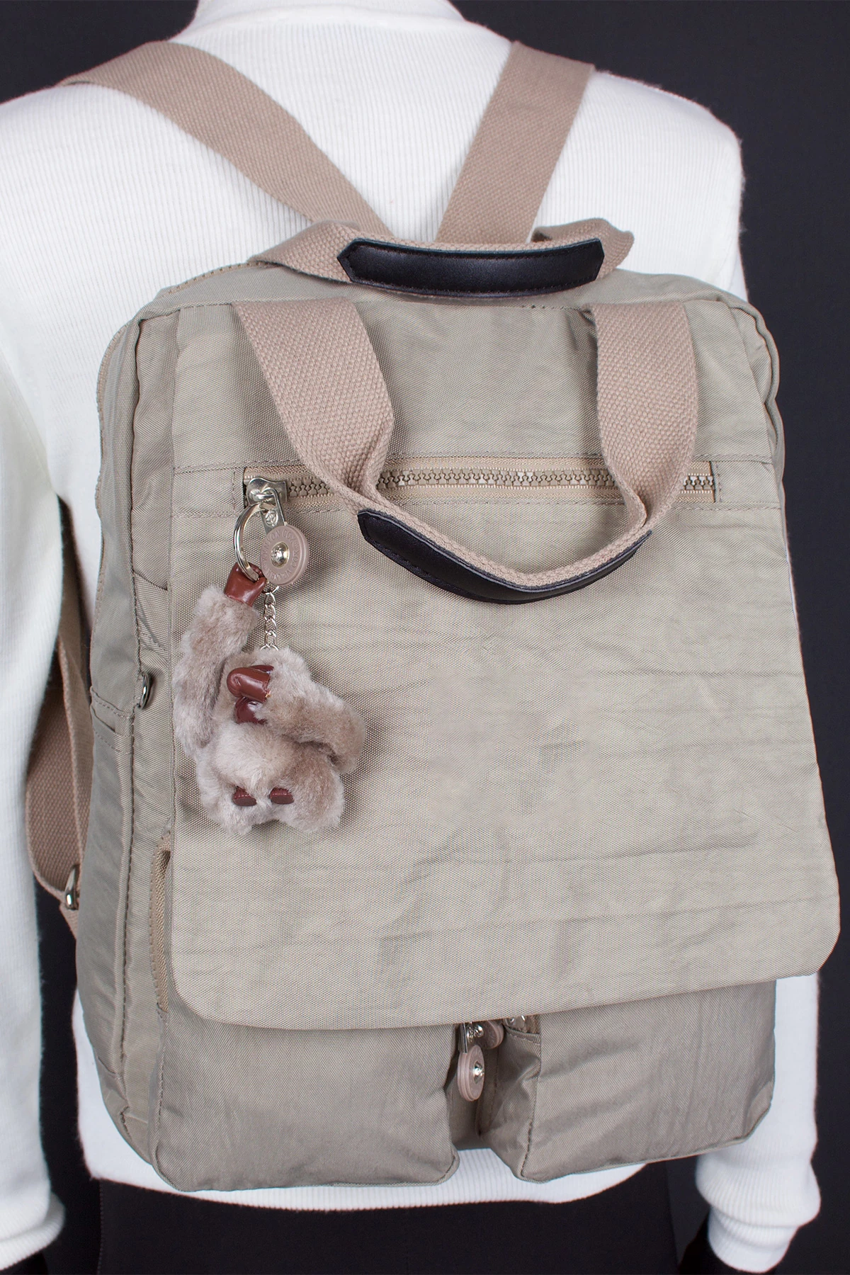 Kenyon 8830 Unisex Klinkır Kumaş Sırt Çantası Bej